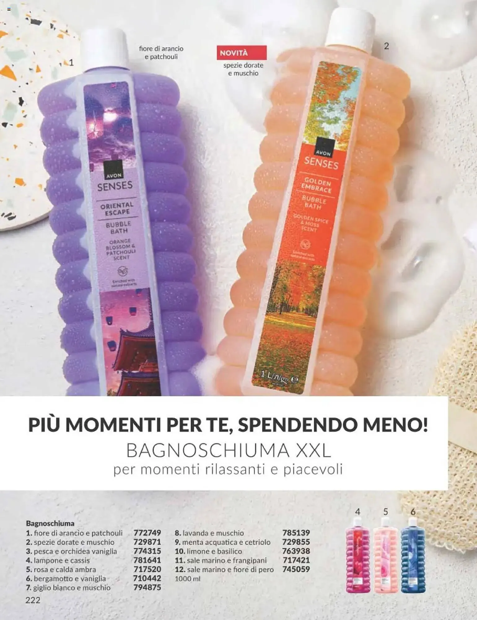 Catalogo Avon da 1 ottobre a 31 ottobre di 2025 - Pagina del volantino 222