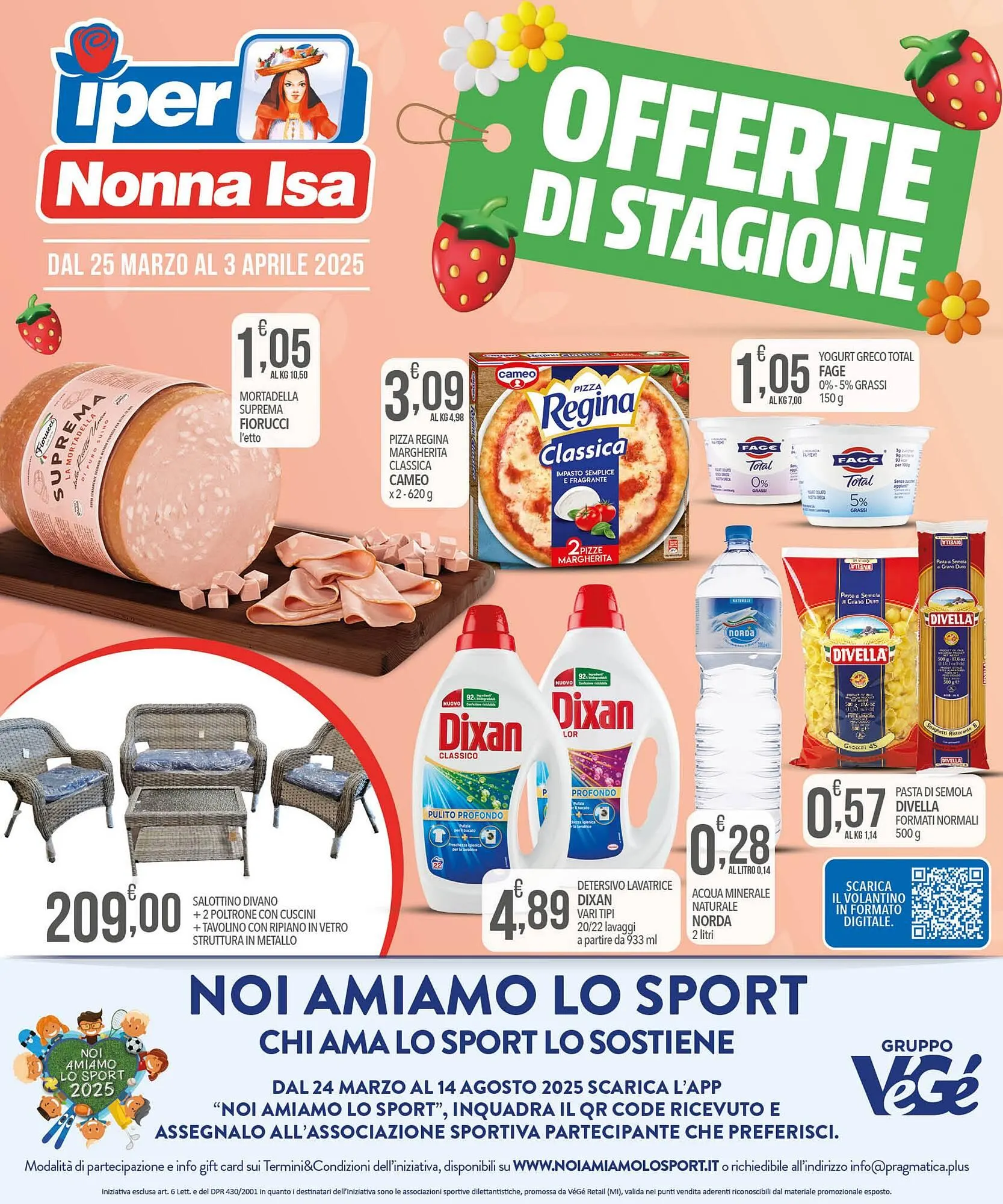 Volantino Iper Nonna Isa da 25 marzo a 3 aprile di 2025 - Pagina del volantino 1