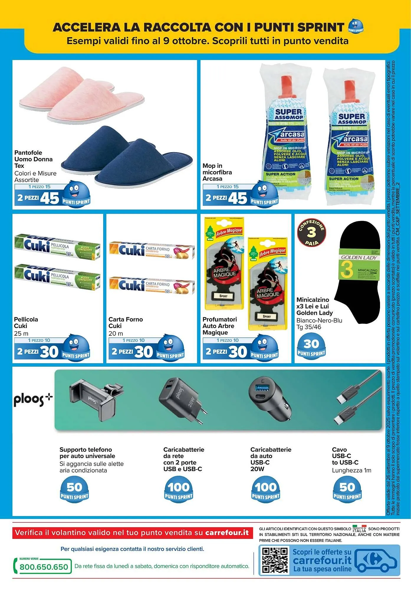 Volantino Carrefour Market da 26 settembre a 9 ottobre di 2025 - Pagina del volantino 18