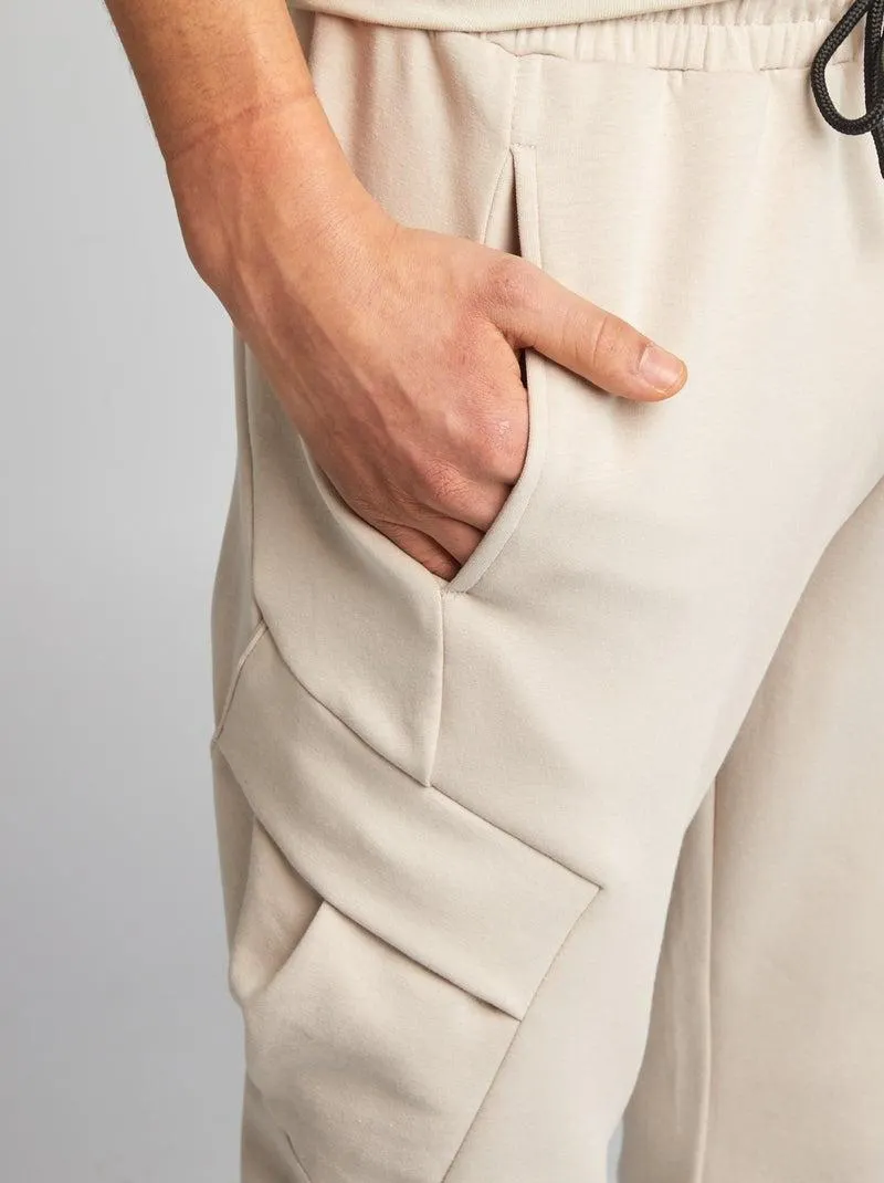 Joggers multi-tasche - GRIGIO