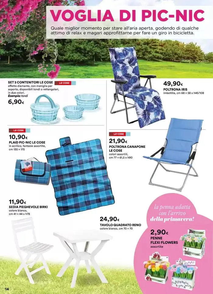 Catalogo Primavera da 27 marzo a 21 aprile di 2025 - Pagina del volantino 14