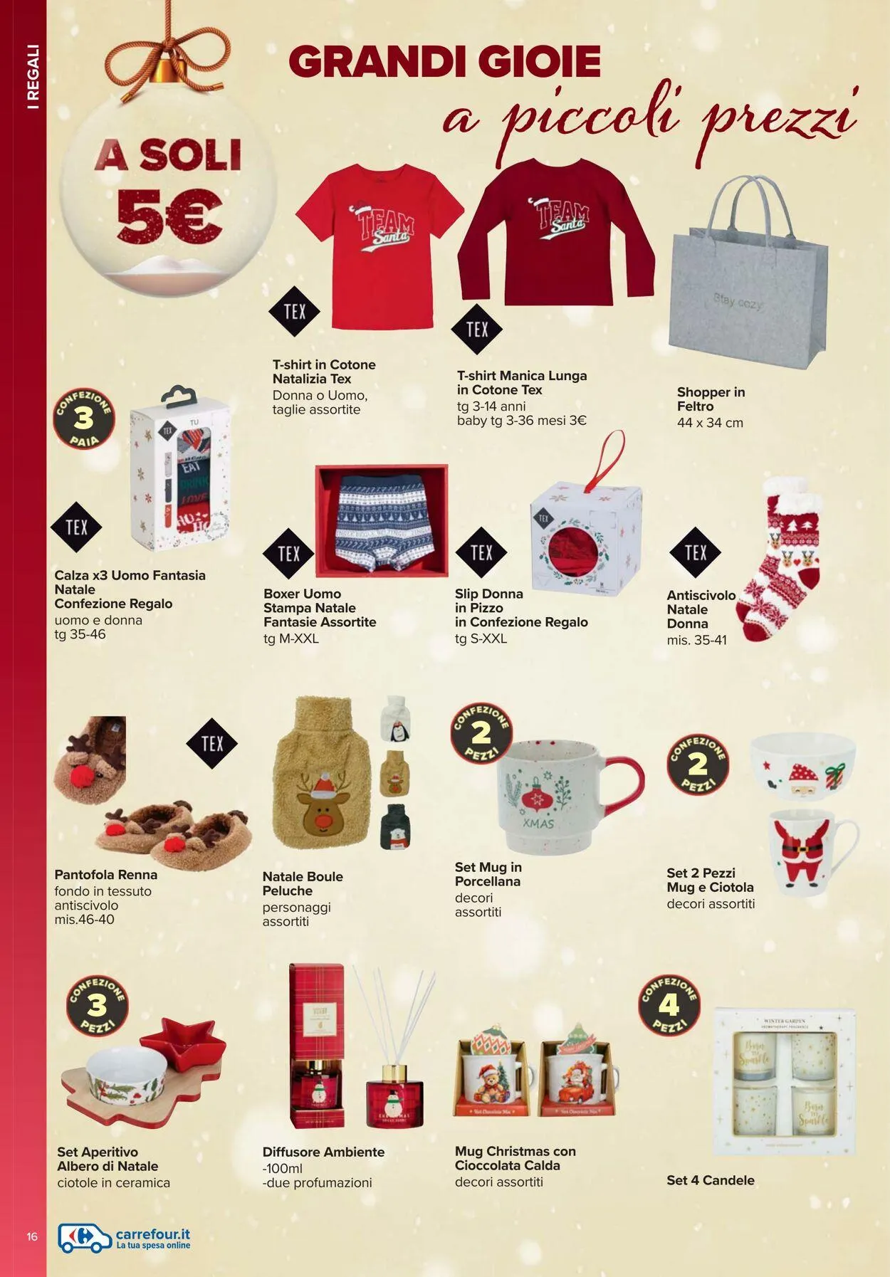 Carrefour Volantino attuale da 13 novembre a 24 dicembre di 2025 - Pagina del volantino 16