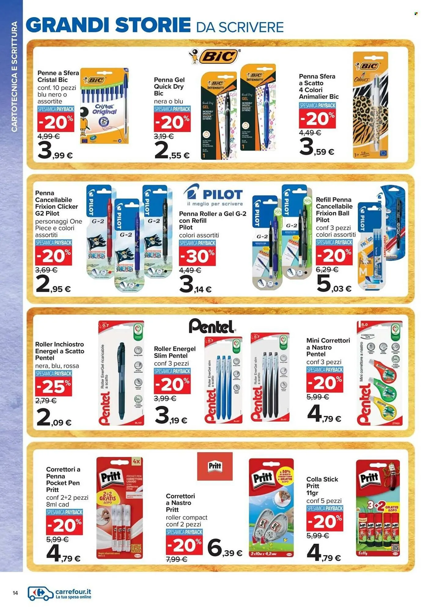 Volantino Carrefour Iper da 24 luglio a 4 settembre di 2025 - Pagina del volantino 14