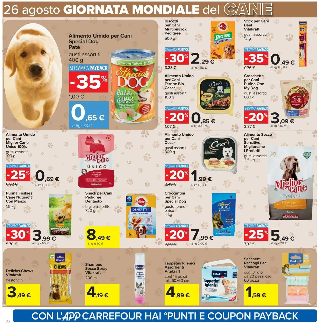 Carrefour Volantino attuale da 21 agosto a 4 settembre di 2025 - Pagina del volantino 22