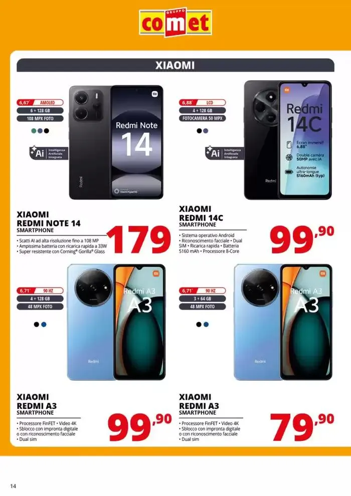 Speciale Telefonia da Comet! da 20 marzo a 2 aprile di 2025 - Pagina del volantino 14