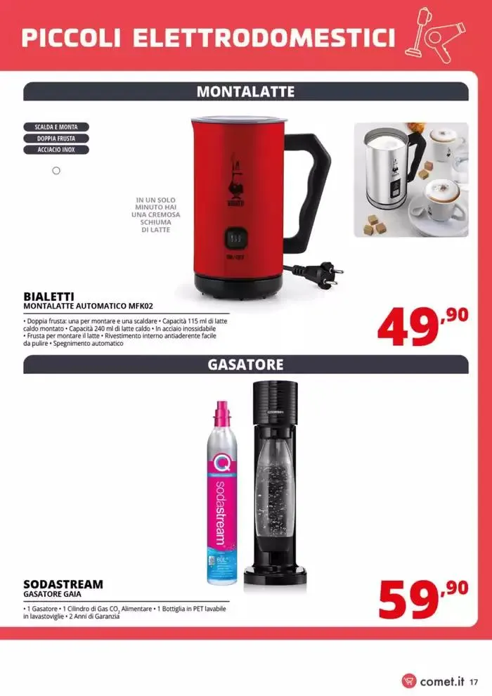 Speciale Piccoli Elettrodomestici da Comet! da 20 marzo a 2 aprile di 2025 - Pagina del volantino 17