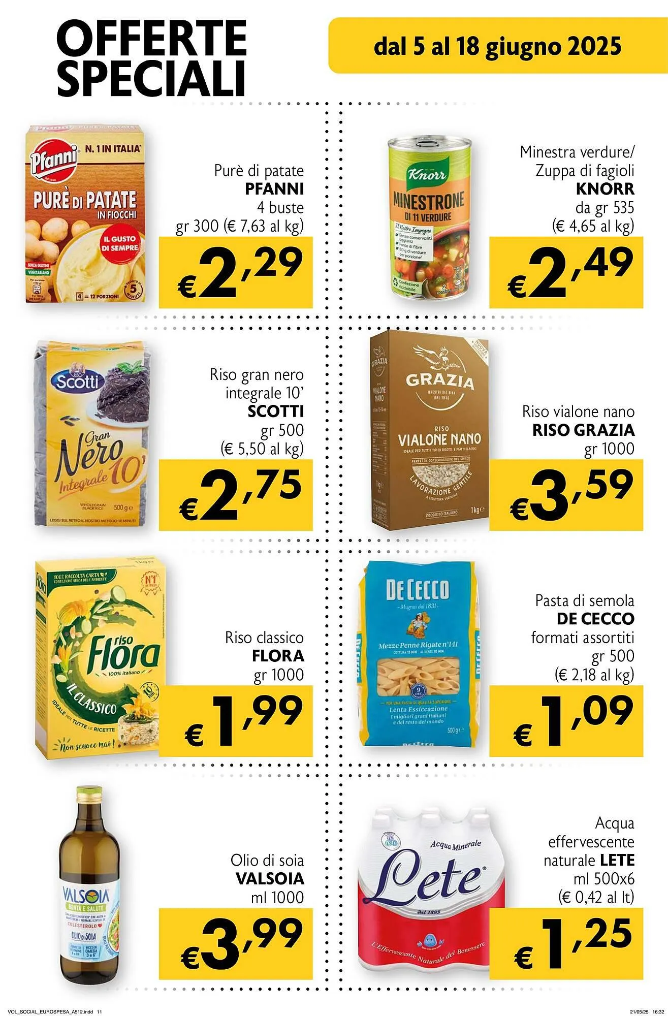 Volantino Eurospesa da 5 giugno a 18 giugno di 2025 - Pagina del volantino 11