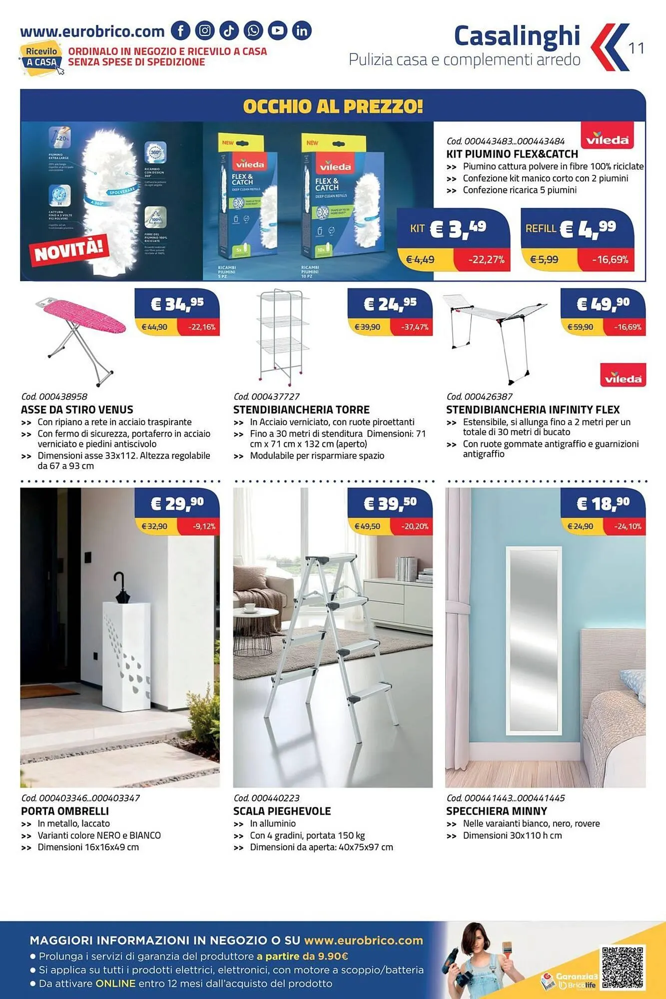 Volantino Eurobrico da 4 dicembre a 6 gennaio di 2026 - Pagina del volantino 11