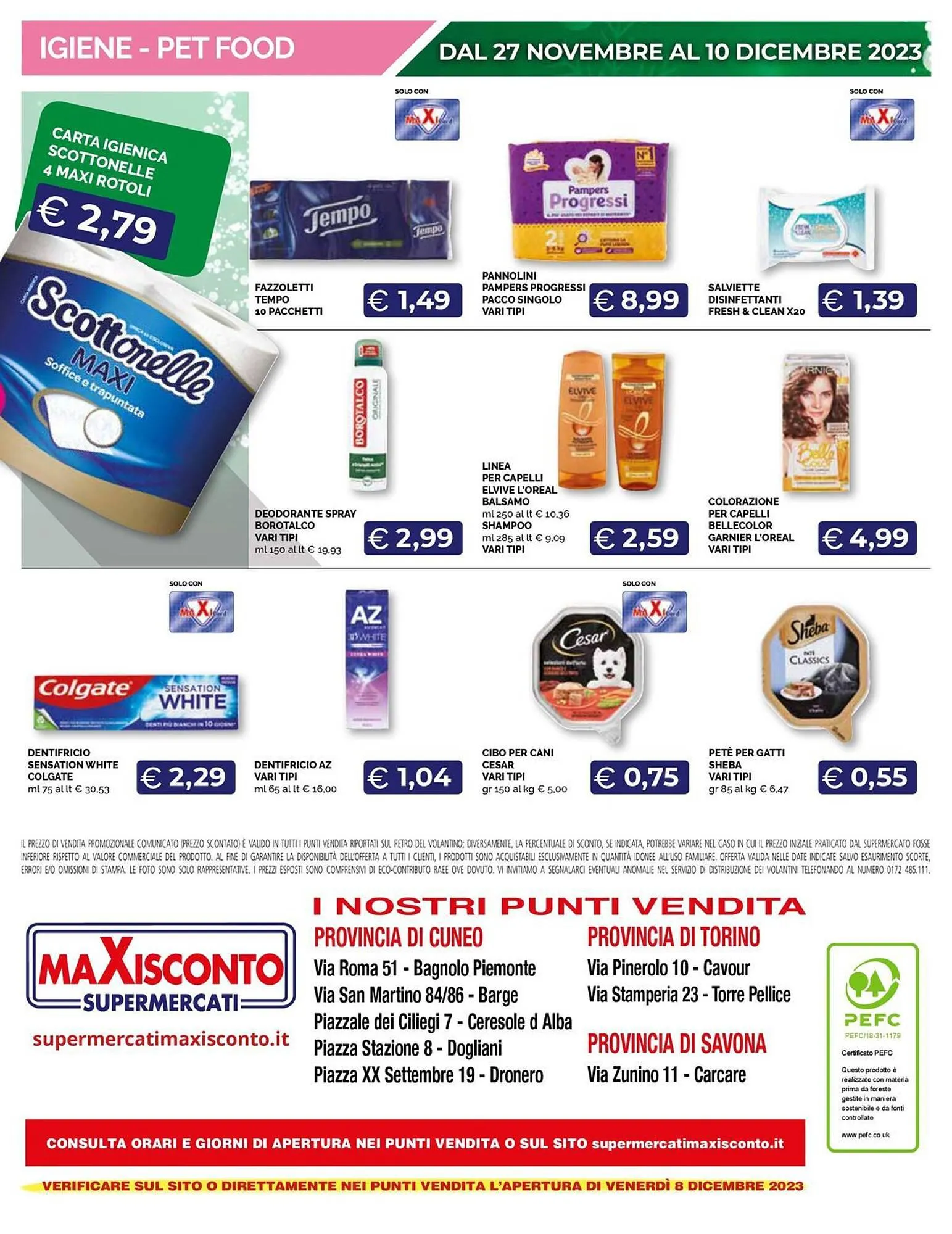 Volantino Maxisconto da 27 novembre a 10 dicembre di 2023 - Pagina del volantino 12
