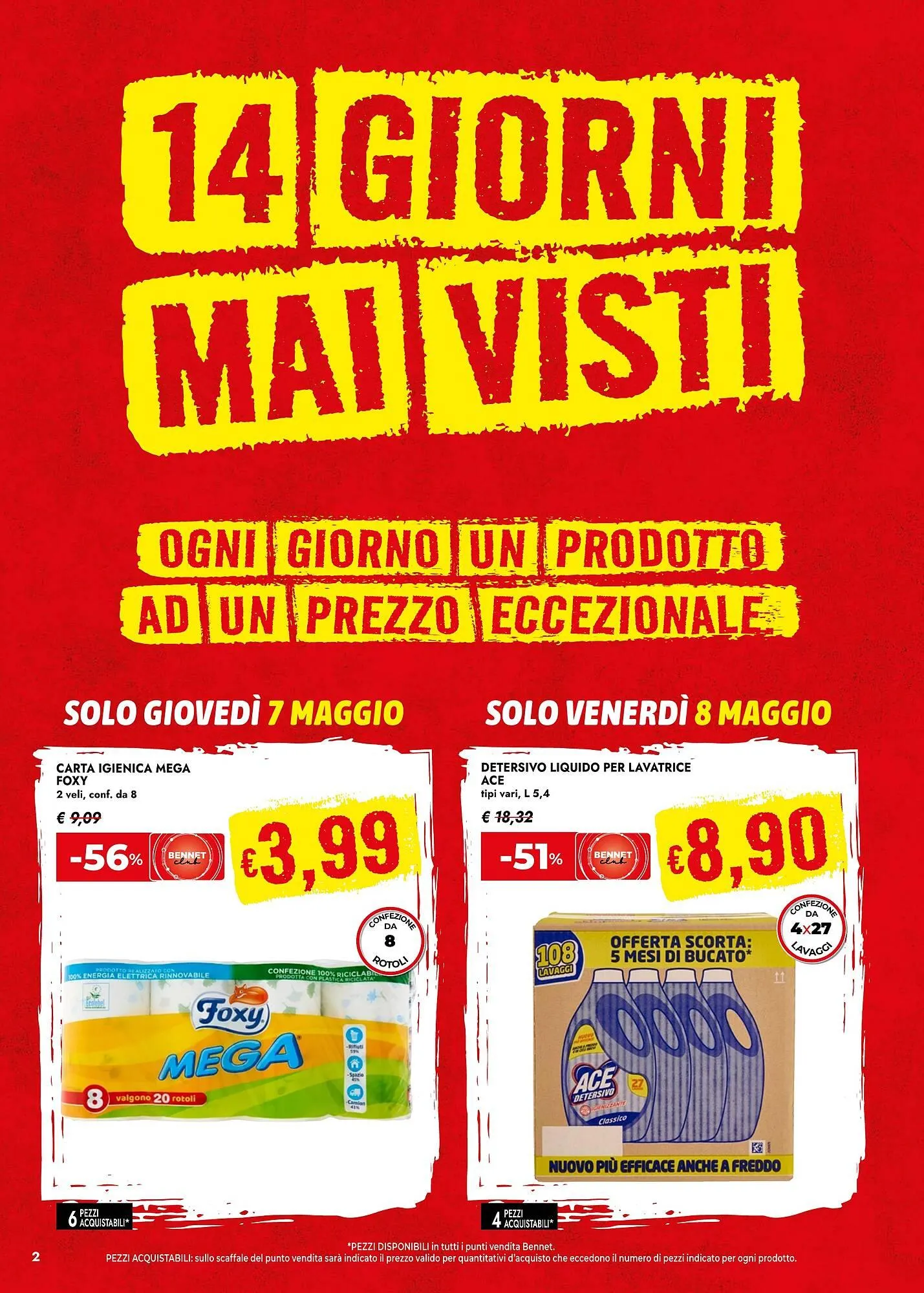 Volantino Bennet da 7 maggio a 20 maggio di 2026 - Pagina del volantino 2