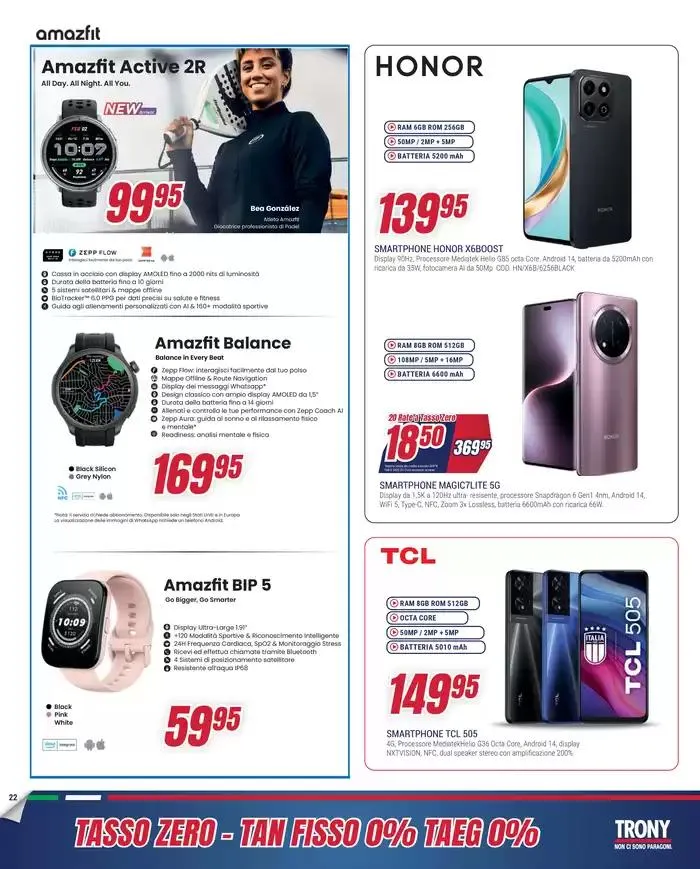 Tasso Zero da Trony! da 20 marzo a 2 aprile di 2025 - Pagina del volantino 22