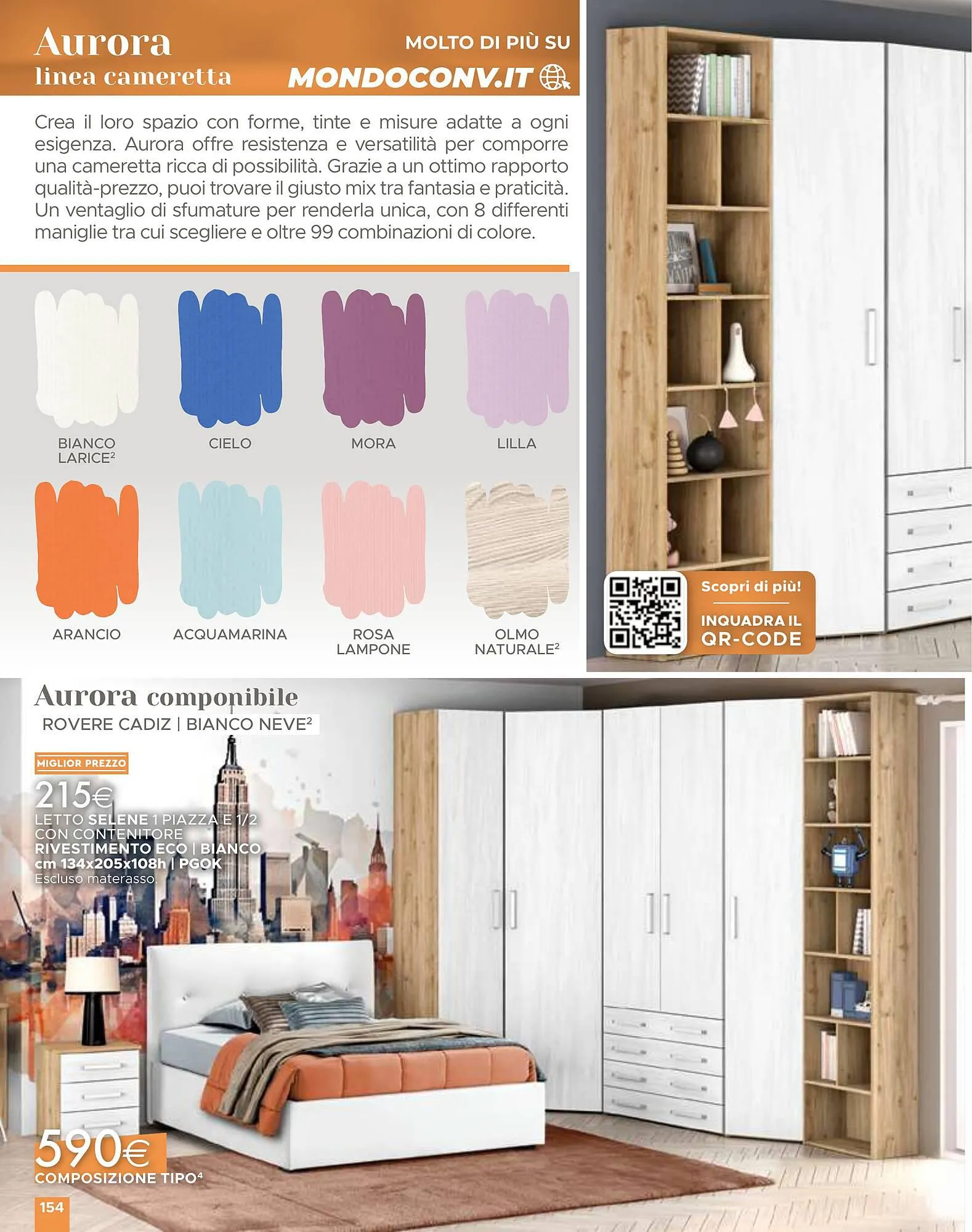 Volantino Mondo Convenienza da 1 aprile a 1 settembre di 2024 - Pagina del volantino 154