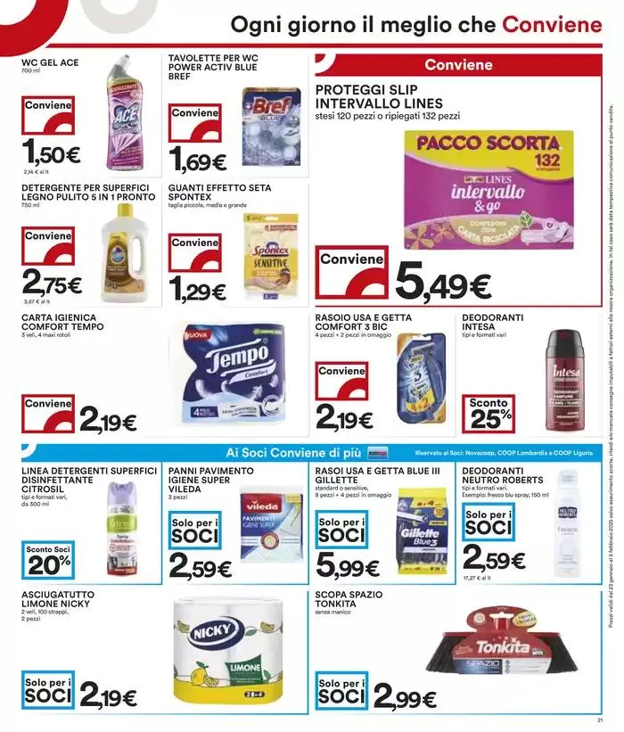 Sconti Fino al 40 % da 23 gennaio a 5 febbraio di 2025 - Pagina del volantino 21