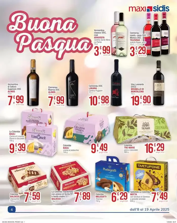 Buona pasqua da 8 aprile a 19 aprile di 2025 - Pagina del volantino 4