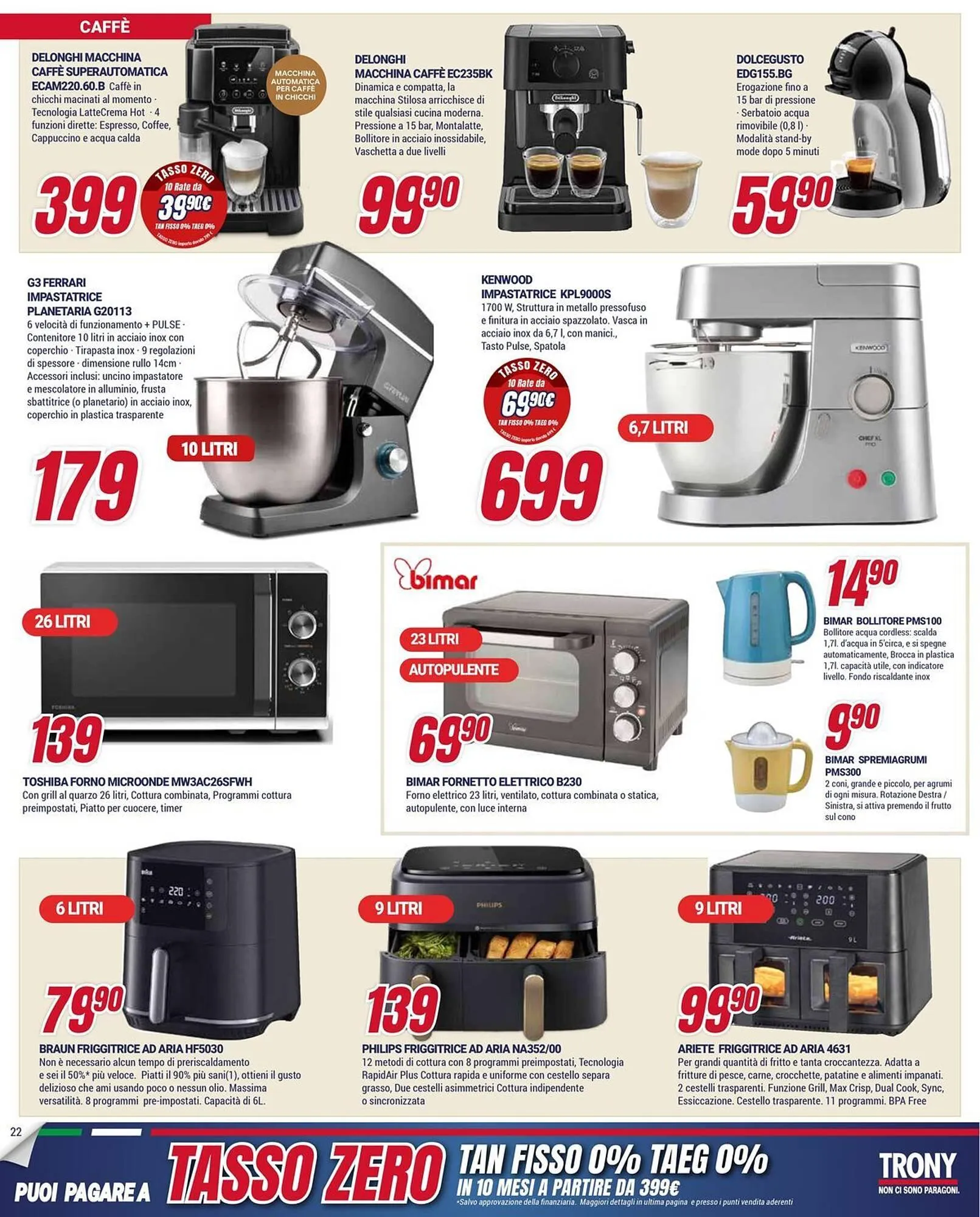 Volantino Trony da 15 gennaio a 4 febbraio di 2026 - Pagina del volantino 22