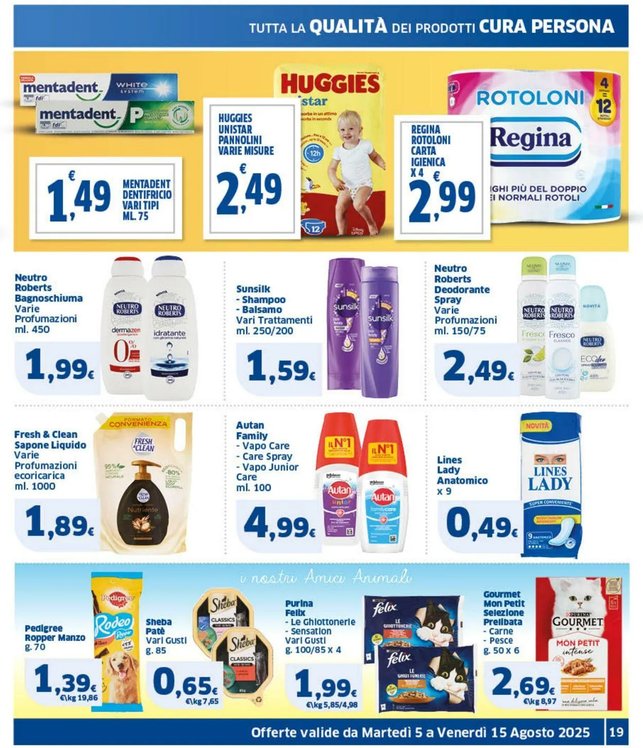 Sigma - Roma Volantino attuale da 5 agosto a 15 agosto di 2025 - Pagina del volantino 19