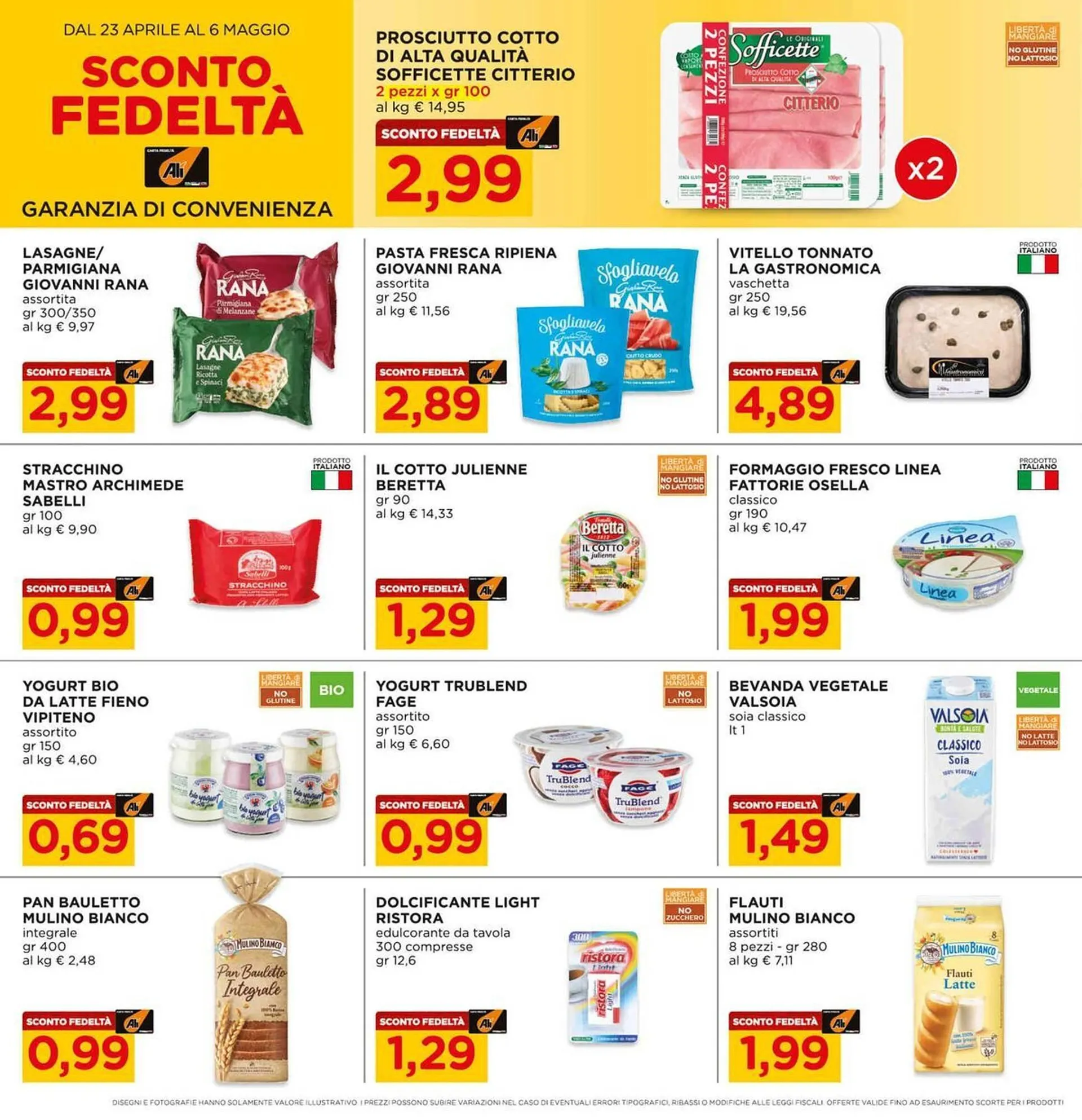 Volantino Alì Supermercati da 23 aprile a 6 maggio di 2026 - Pagina del volantino 14