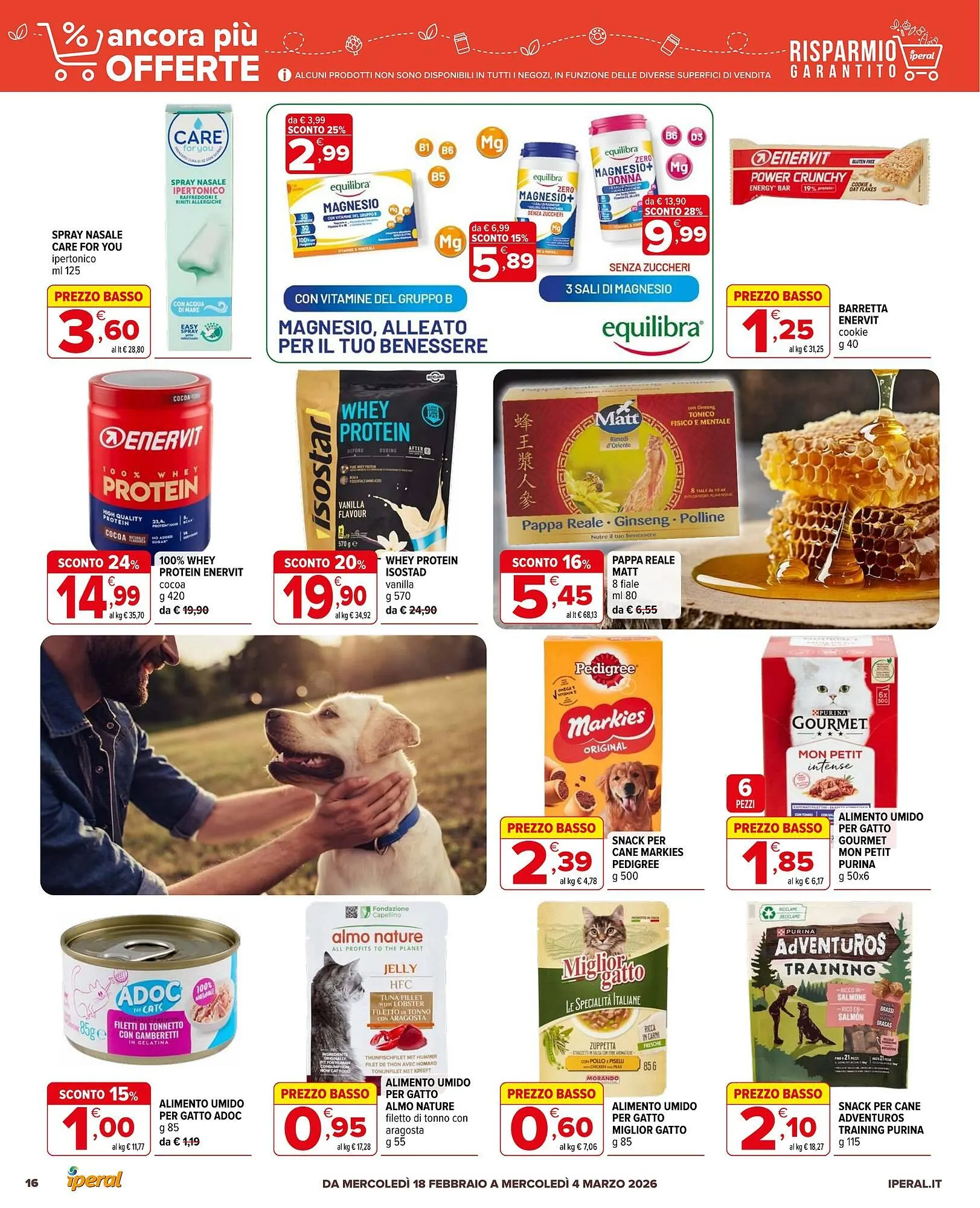 Volantino Iperal da 18 febbraio a 4 marzo di 2026 - Pagina del volantino 16