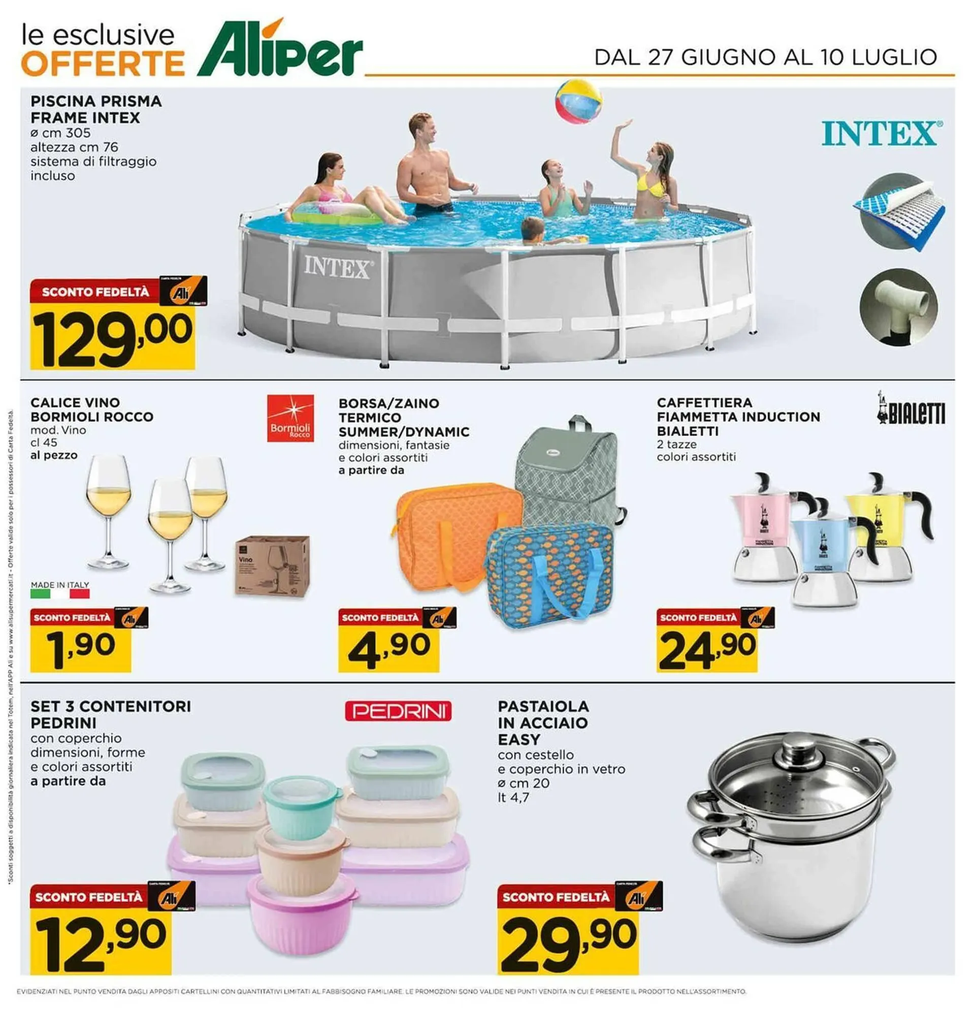 Volantino Alì Supermercati da 27 giugno a 10 luglio di 2024 - Pagina del volantino 19