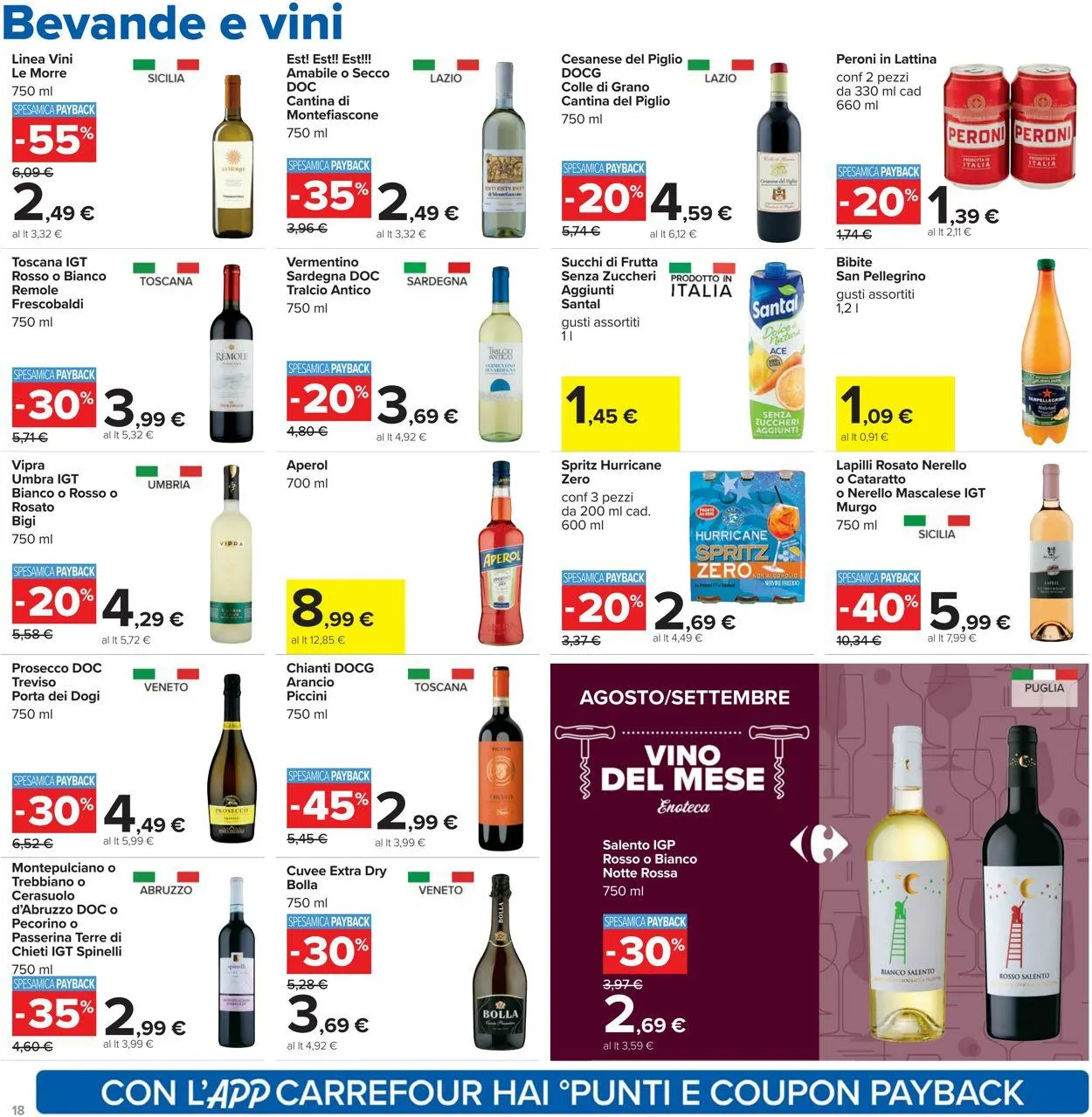Carrefour Volantino attuale da 21 agosto a 4 settembre di 2025 - Pagina del volantino 18