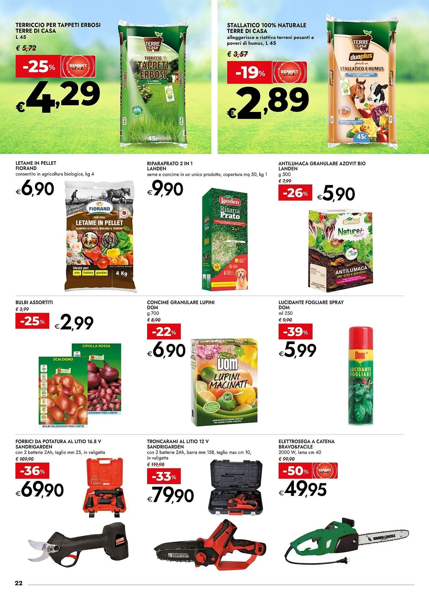 Volantino Bennet da 6 marzo a 19 marzo di 2025 - Pagina del volantino 22