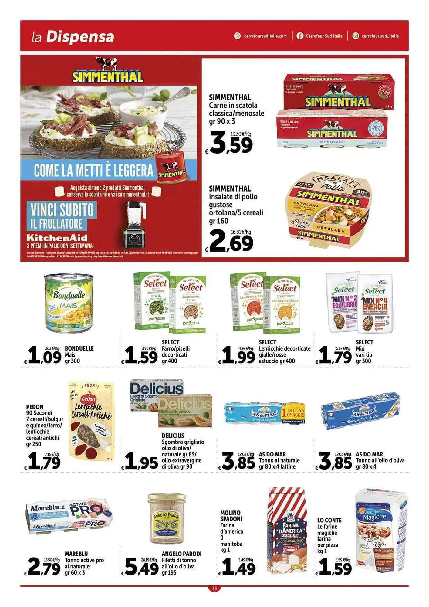 Volantino Carrefour Market da 11 aprile a 20 aprile di 2024 - Pagina del volantino 33