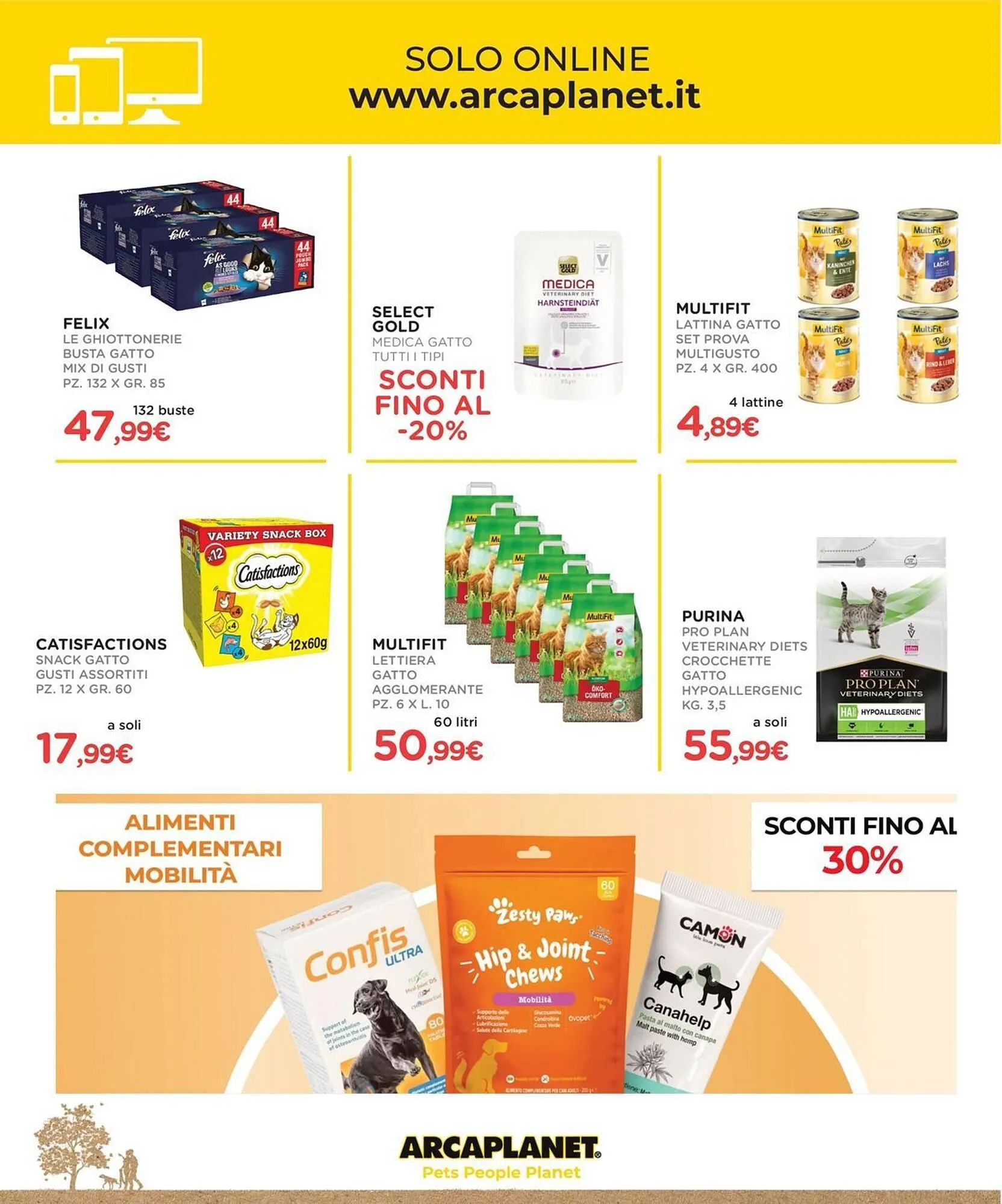 Volantino Arcaplanet da 31 marzo a 20 aprile di 2025 - Pagina del volantino 40