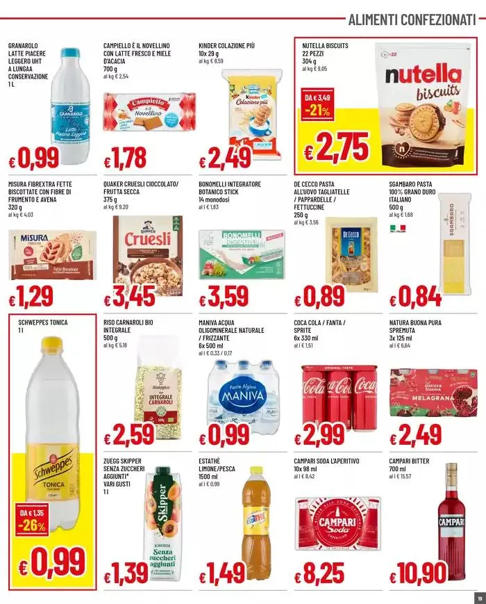 SOTTOCOSTO da 28 marzo a 5 aprile di 2025 - Pagina del volantino 19