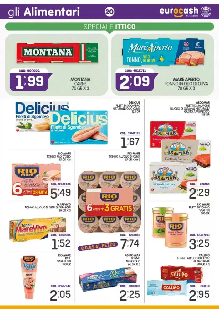 Volantino Eurocash da 10 marzo a 30 marzo di 2025 - Pagina del volantino 20