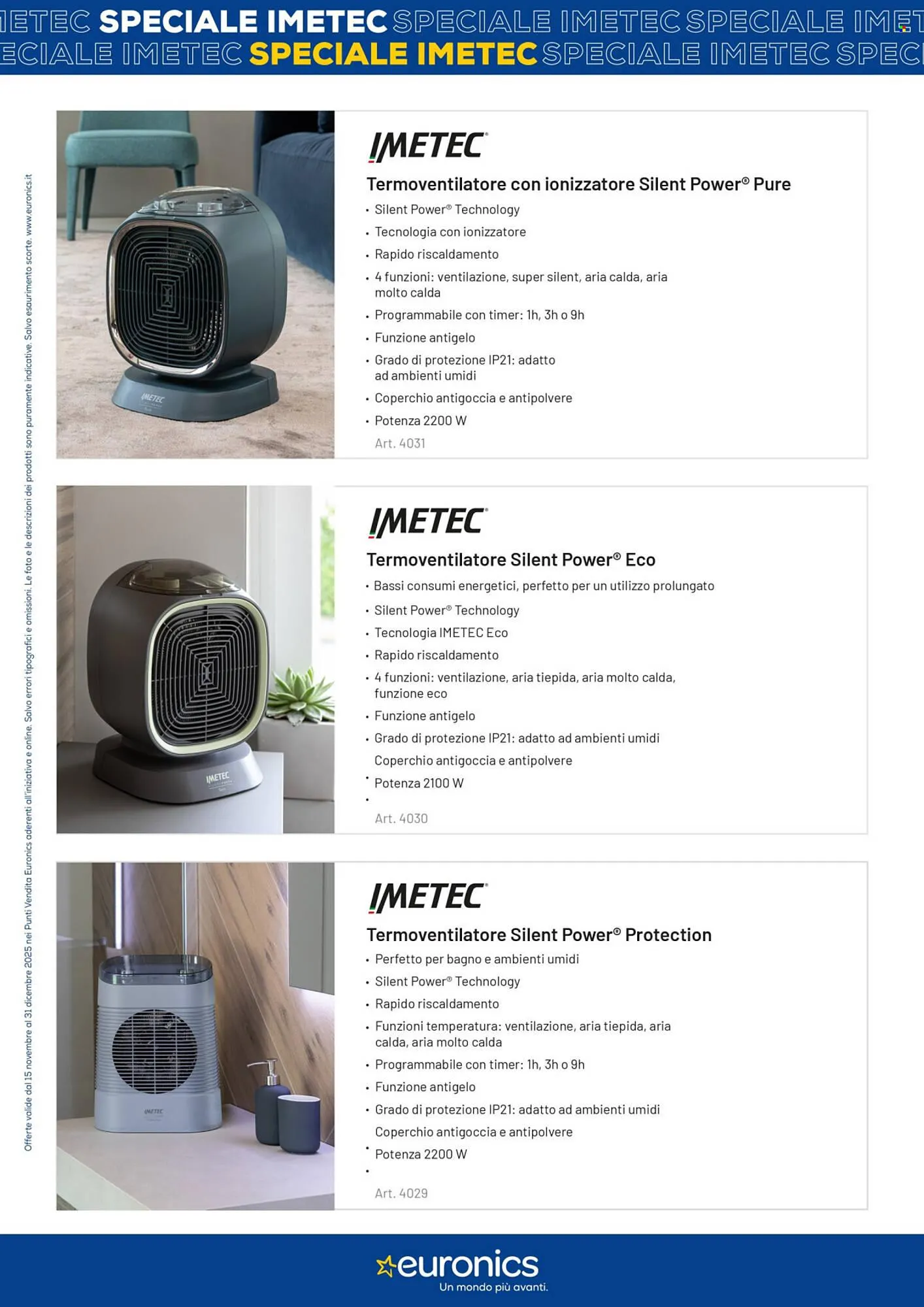 Volantino Euronics da 15 novembre a 31 dicembre di 2025 - Pagina del volantino 9