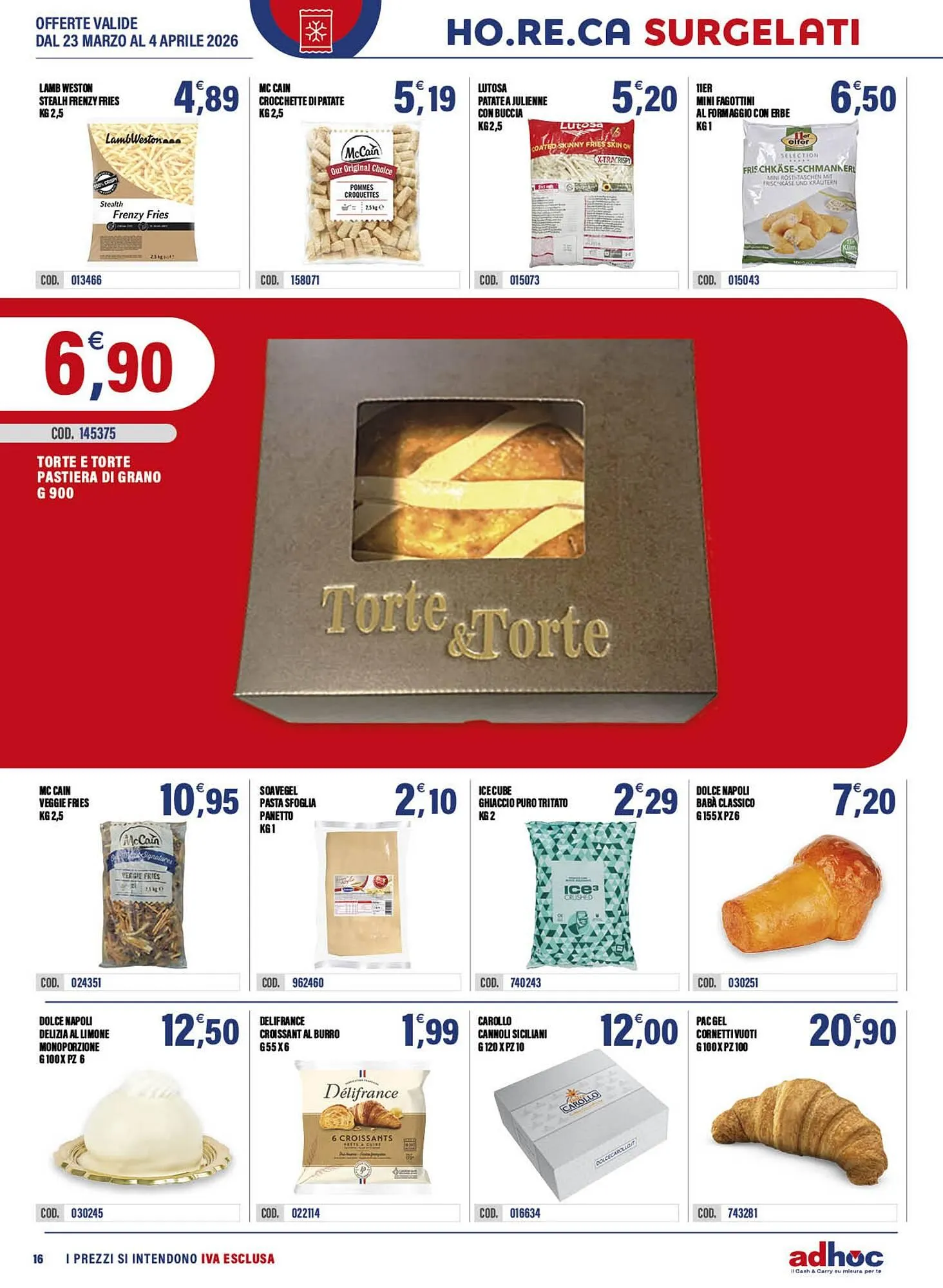 Volantino Adhoc da 23 marzo a 4 aprile di 2026 - Pagina del volantino 16