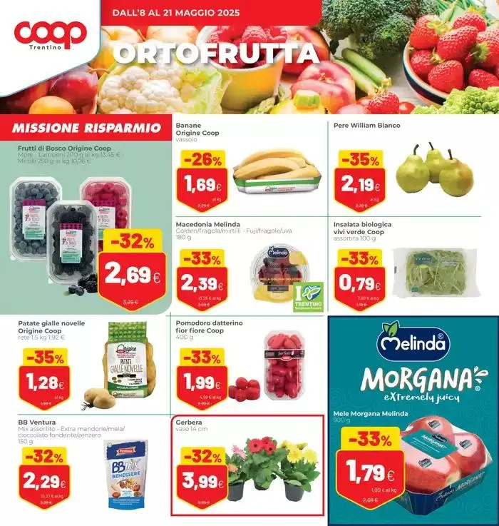 30% 40% 50% sulle grandi marche da 8 maggio a 21 maggio di 2025 - Pagina del volantino 8