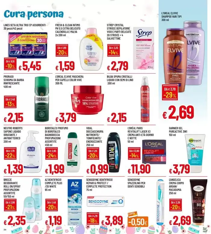 Buona Pasqua da 10 aprile a 23 aprile di 2025 - Pagina del volantino 26