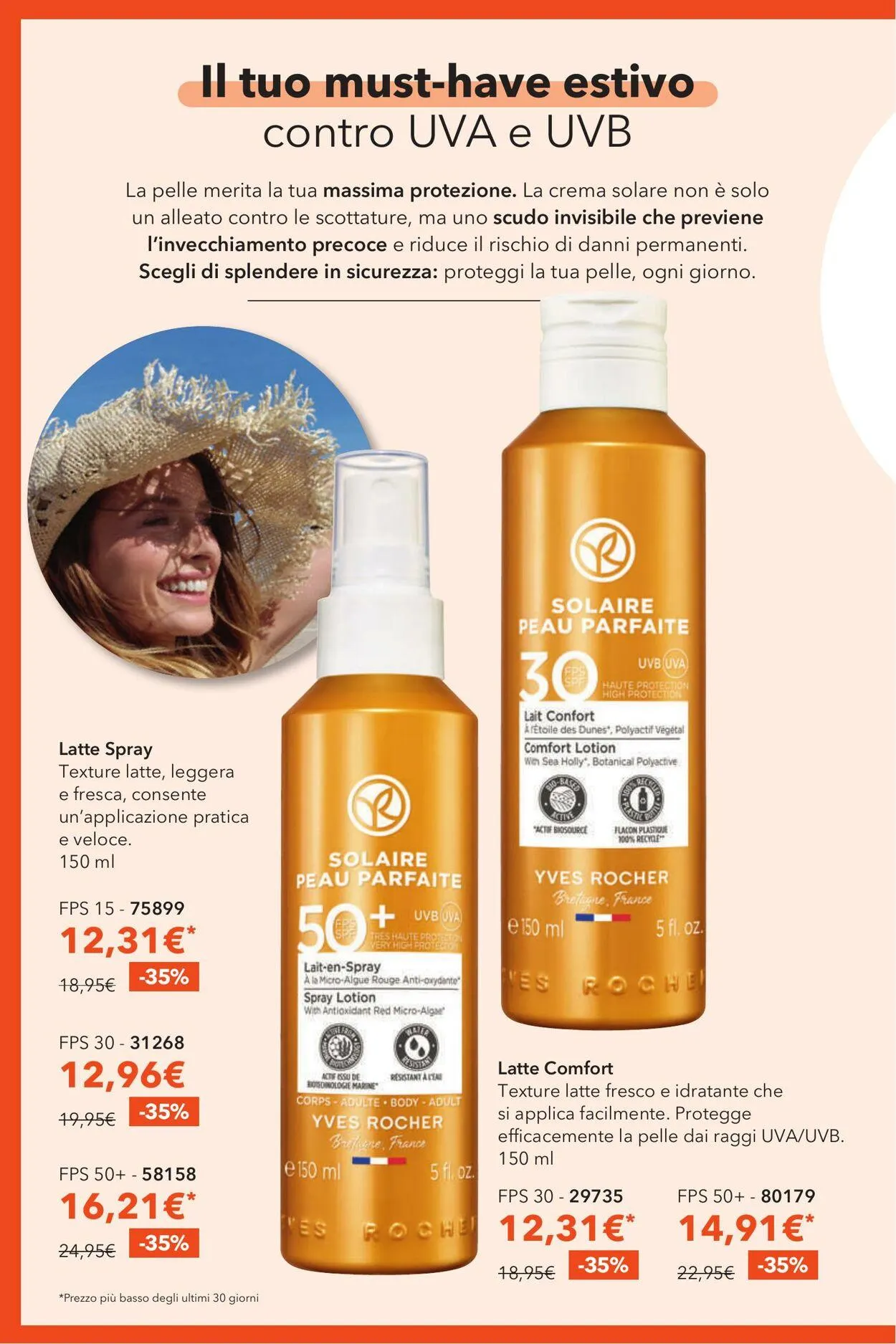 Yves Rocher Volantino attuale da 4 luglio a 30 luglio di 2025 - Pagina del volantino 70