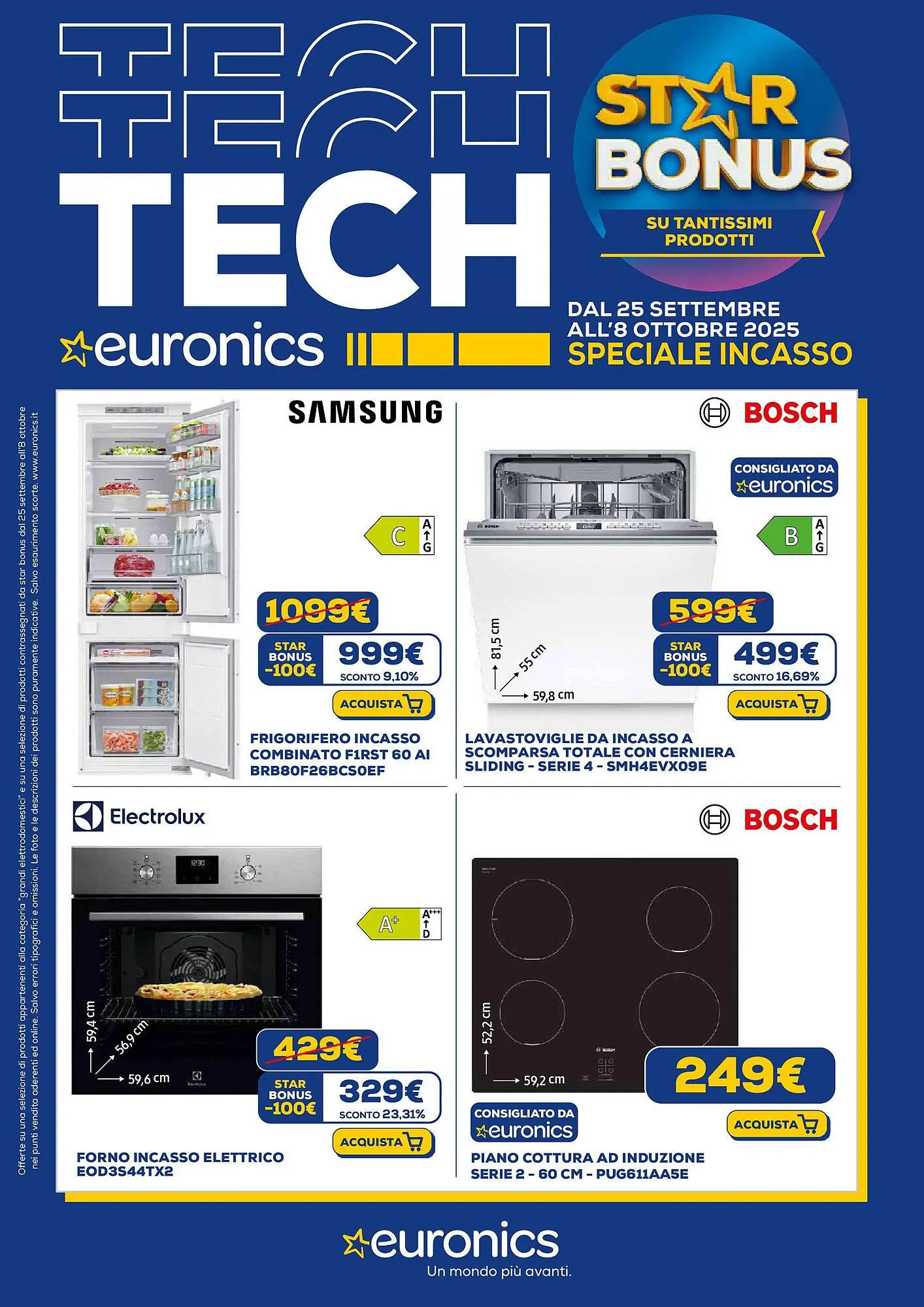 Volantino Euronics da 24 settembre a 8 ottobre di 2025 - Pagina del volantino 1