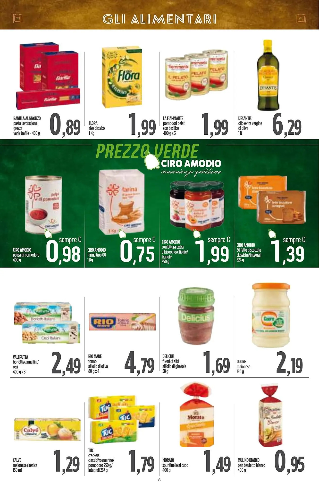 Volantino Ciro Amodio da 25 agosto a 4 settembre di 2023 - Pagina del volantino 8