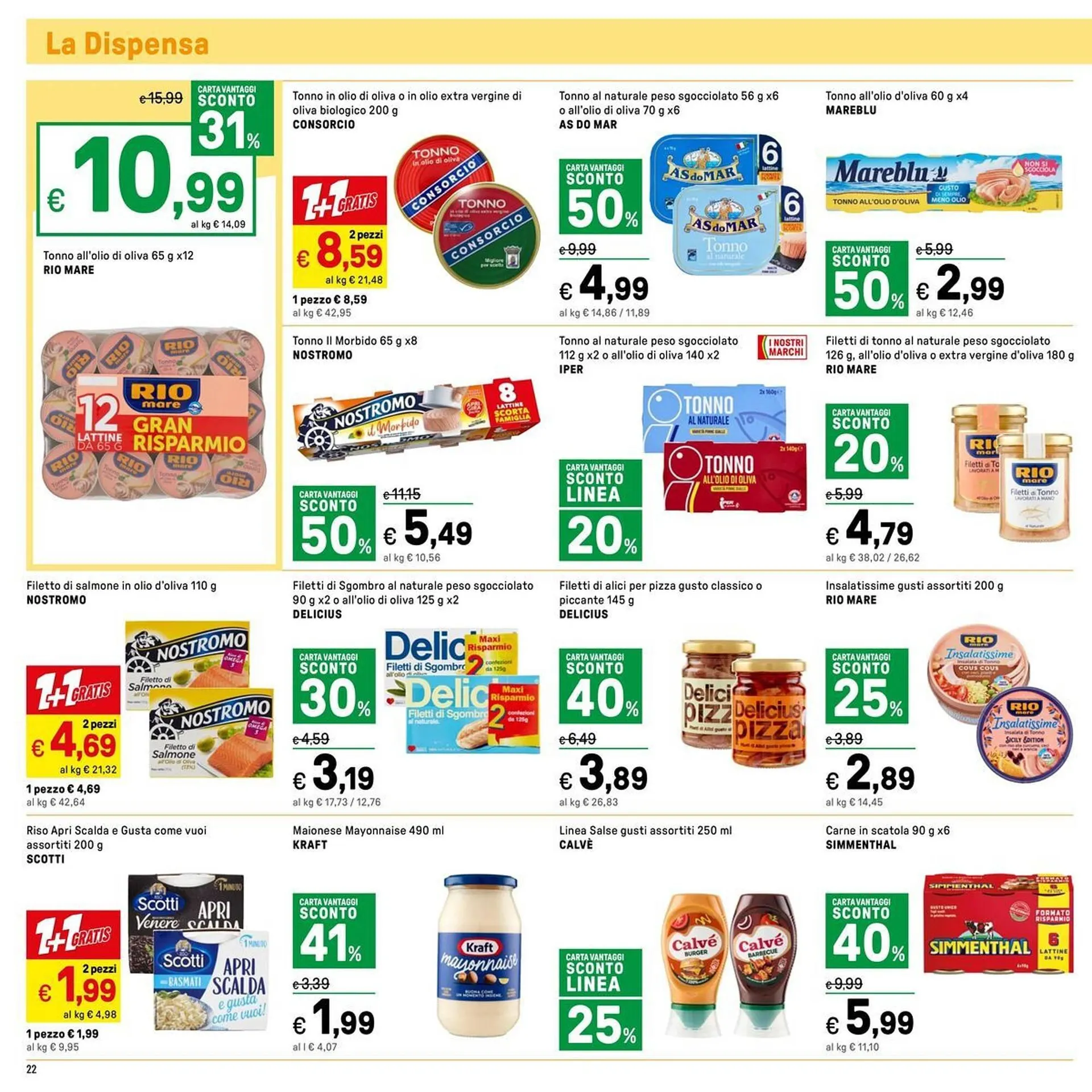 Volantino Iper La Grande da 1 agosto a 10 agosto di 2025 - Pagina del volantino 22