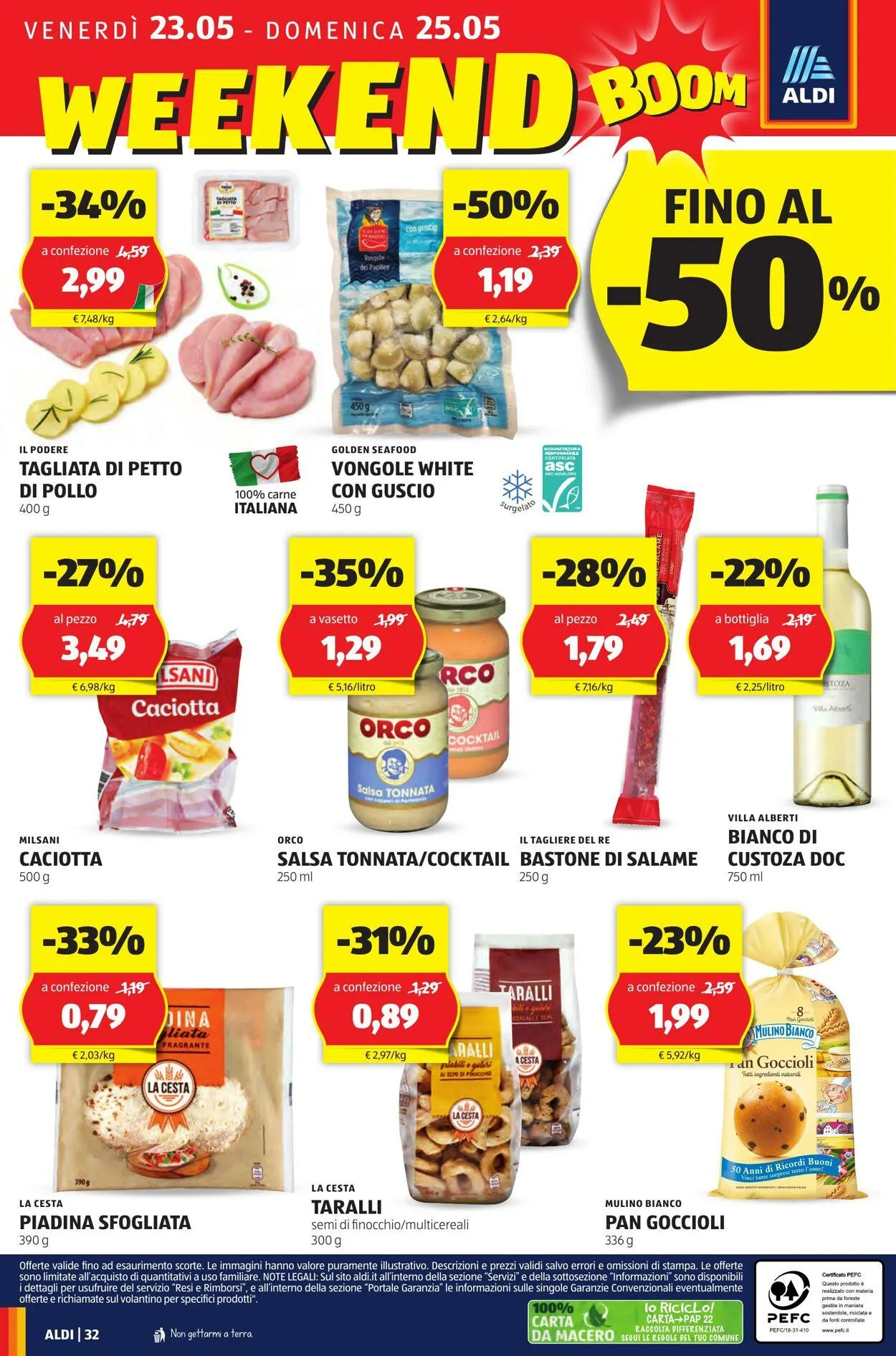 Aldi Volantino attuale da 19 maggio a 25 maggio di 2025 - Pagina del volantino 32