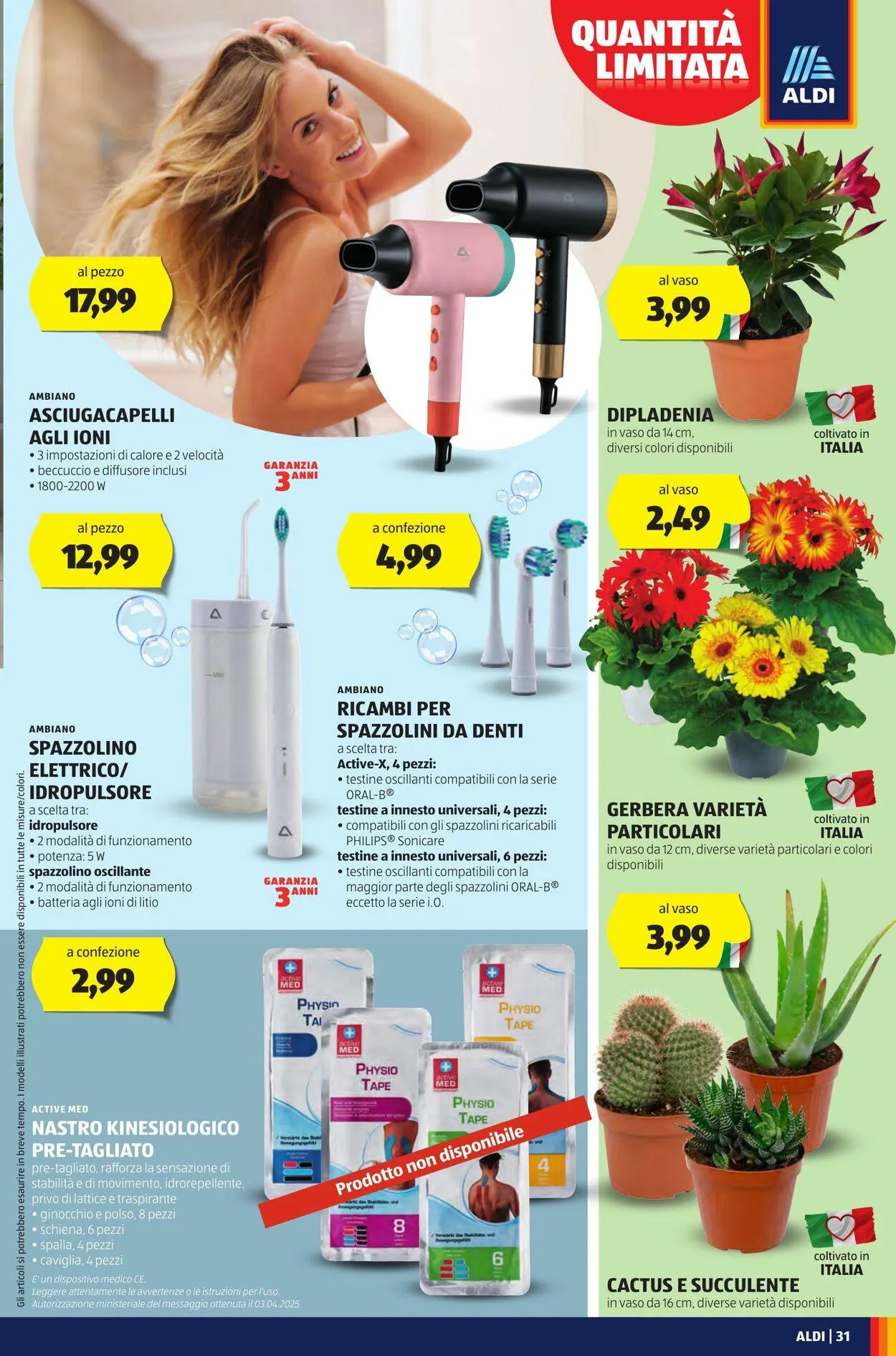 Aldi Volantino attuale da 19 maggio a 25 maggio di 2025 - Pagina del volantino 31
