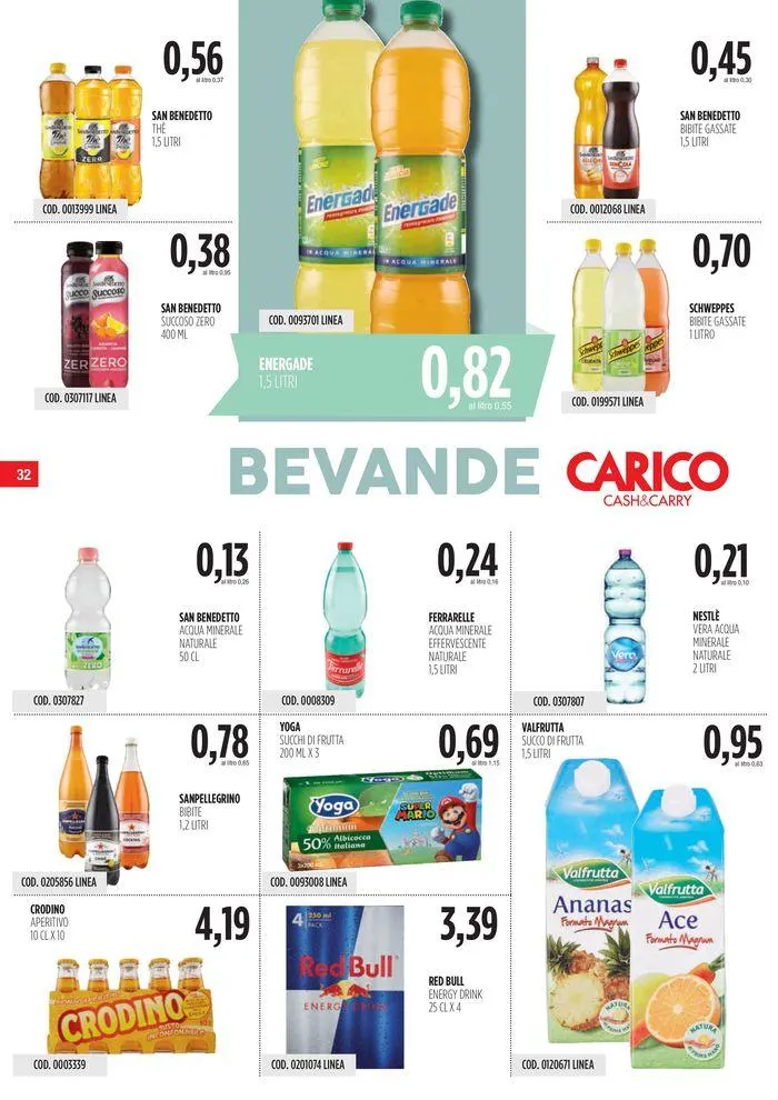 Carico Cash & Carry  da 1 agosto a 15 agosto di 2024 - Pagina del volantino 32