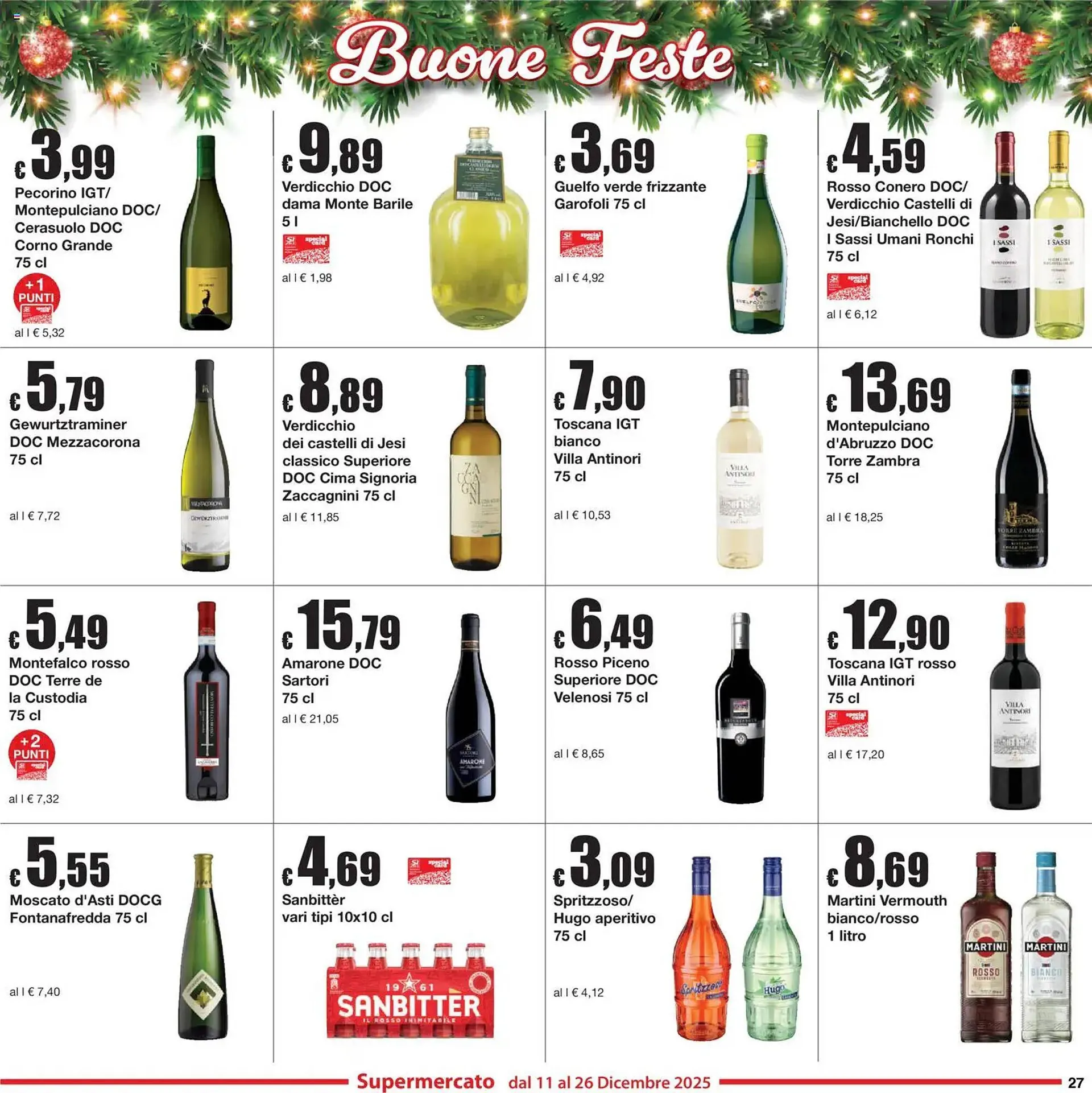 Volantino Sì con te da 11 dicembre a 26 dicembre di 2025 - Pagina del volantino 27