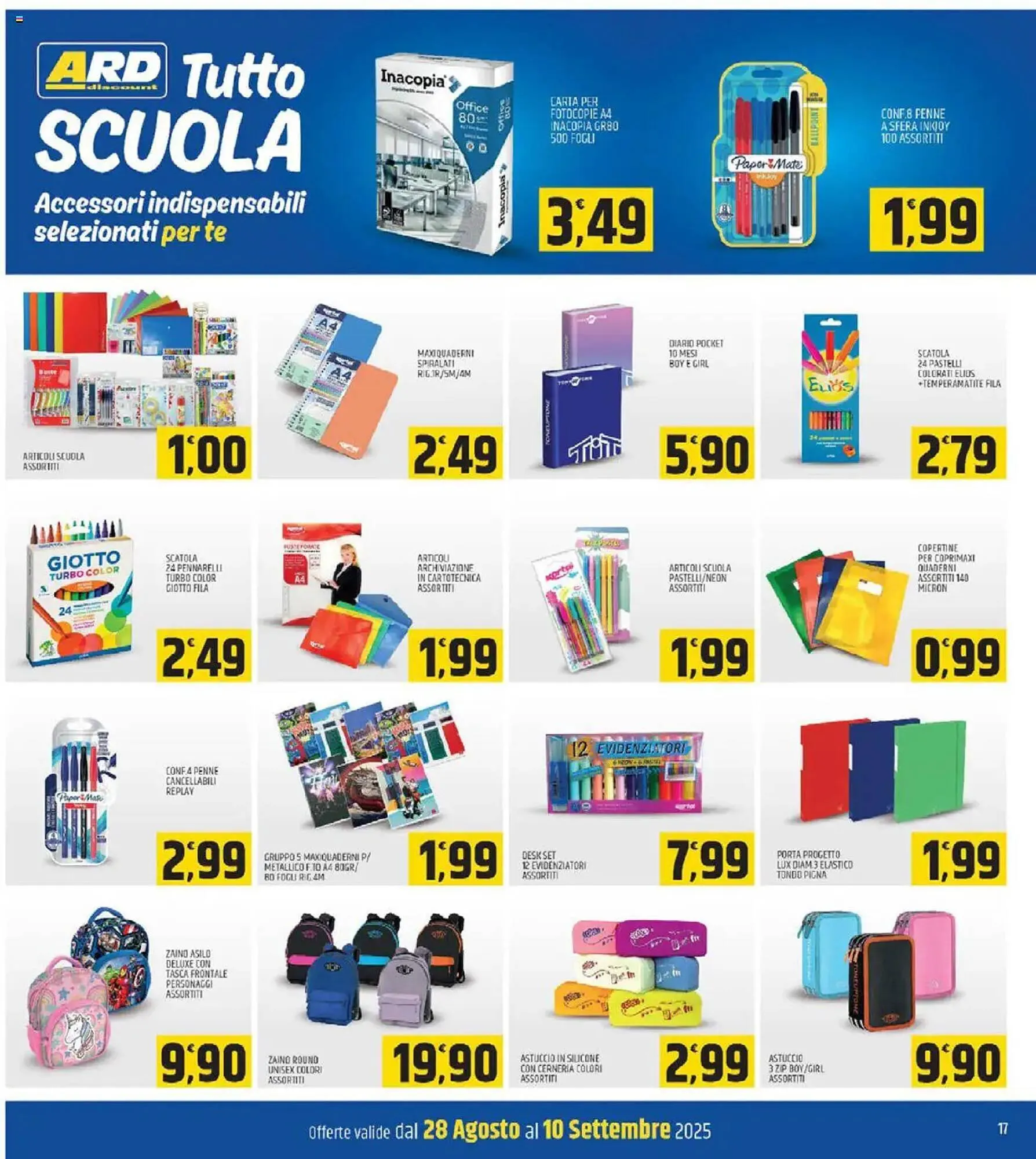 Volantino Ard Discount da 28 agosto a 10 settembre di 2025 - Pagina del volantino 17