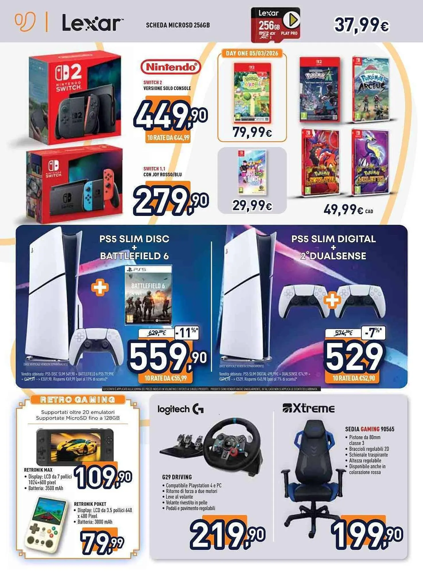 Volantino Unieuro da 27 febbraio a 19 marzo di 2026 - Pagina del volantino 26