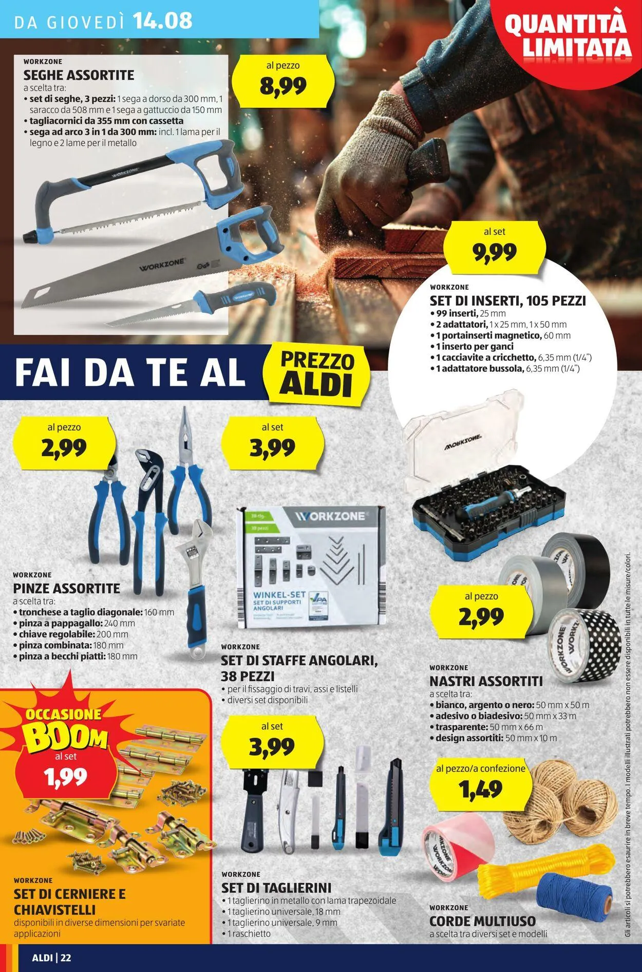 Aldi Volantino attuale da 11 agosto a 17 agosto di 2025 - Pagina del volantino 22