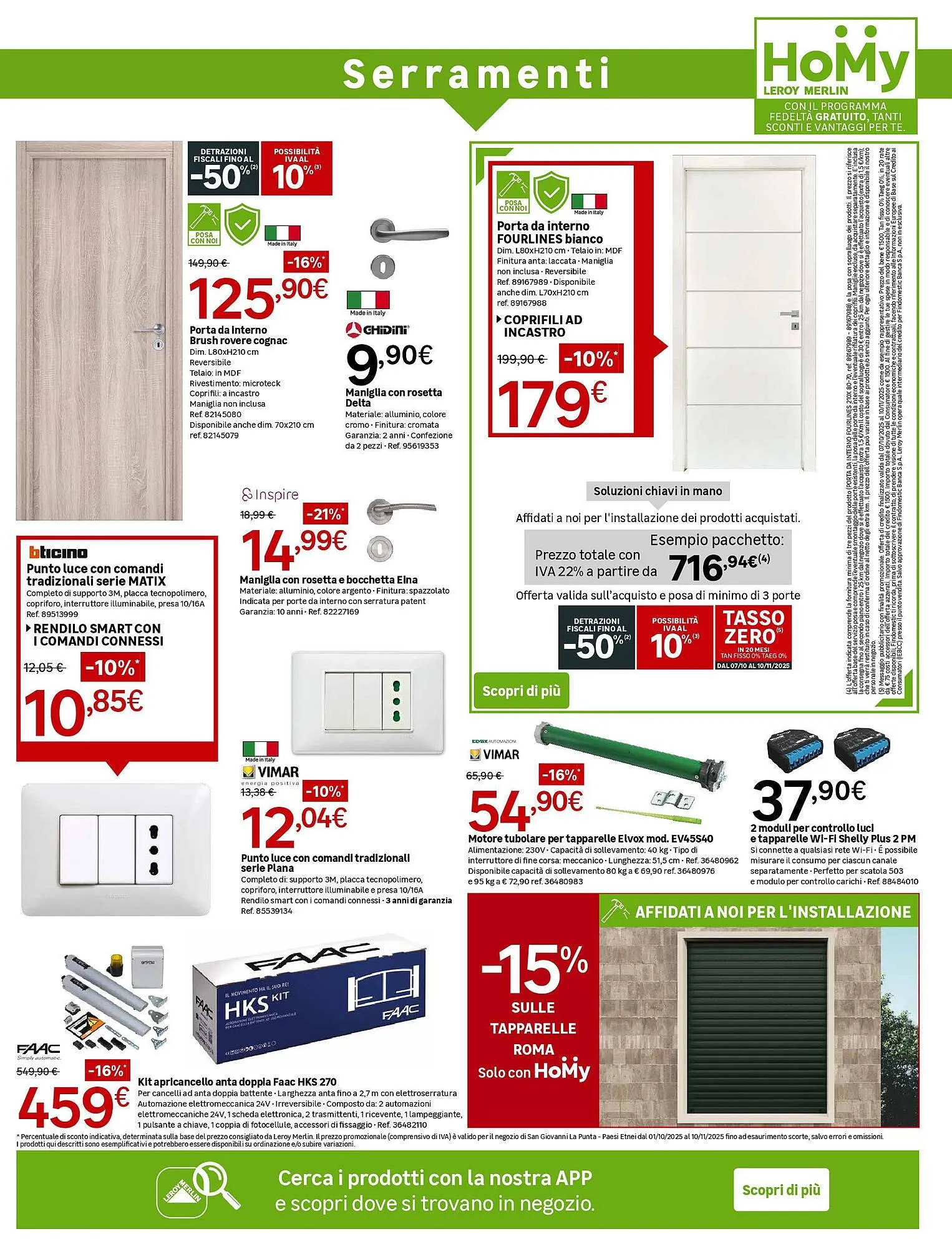 volantino Leroy Merlin da 30 settembre a 10 novembre di 2025 - Pagina del volantino 17