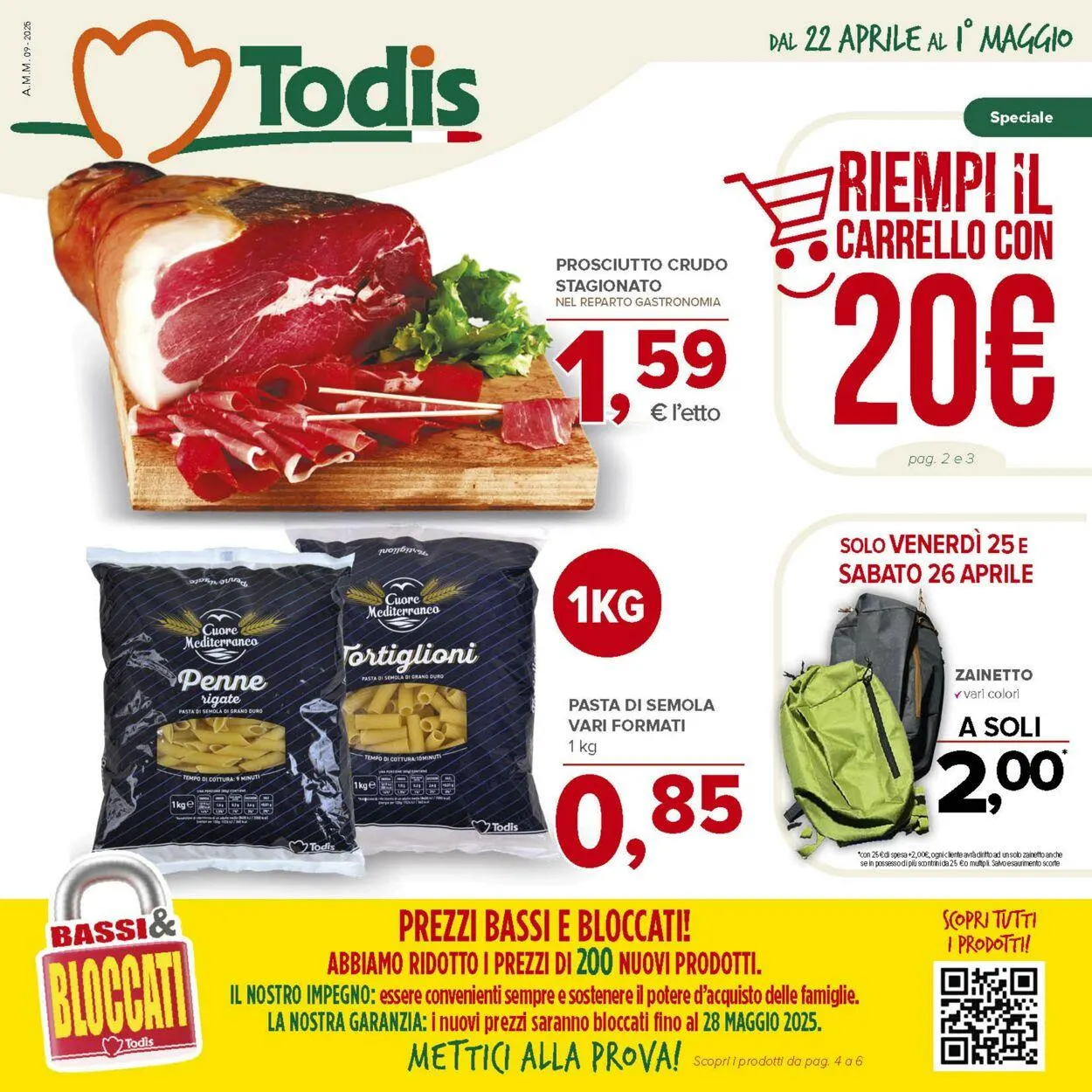 Todis Volantino attuale da 11 giugno a 25 giugno di 2025 - Pagina del volantino 1