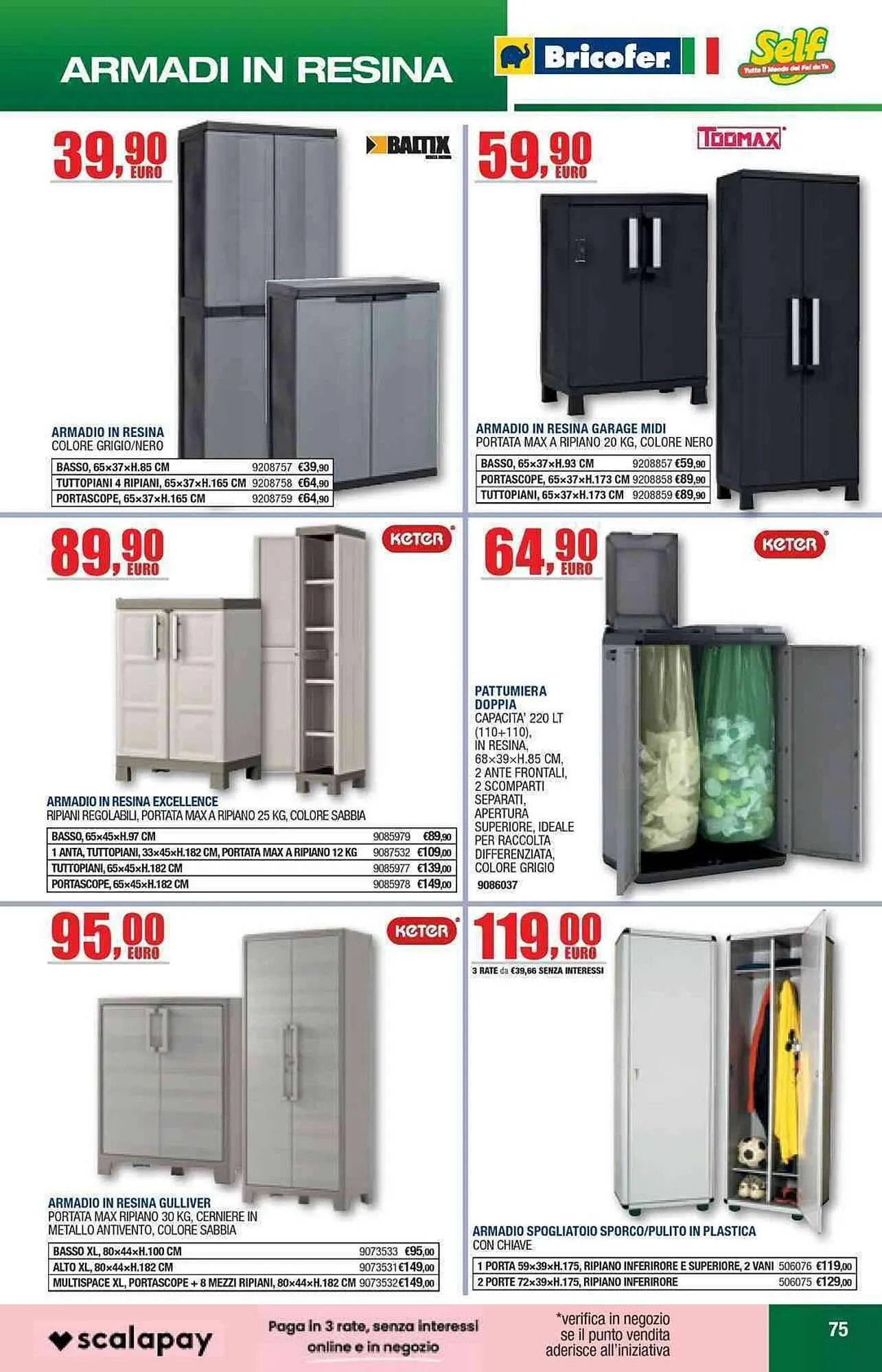 Volantino Self da 9 giugno a 31 agosto di 2025 - Pagina del volantino 75
