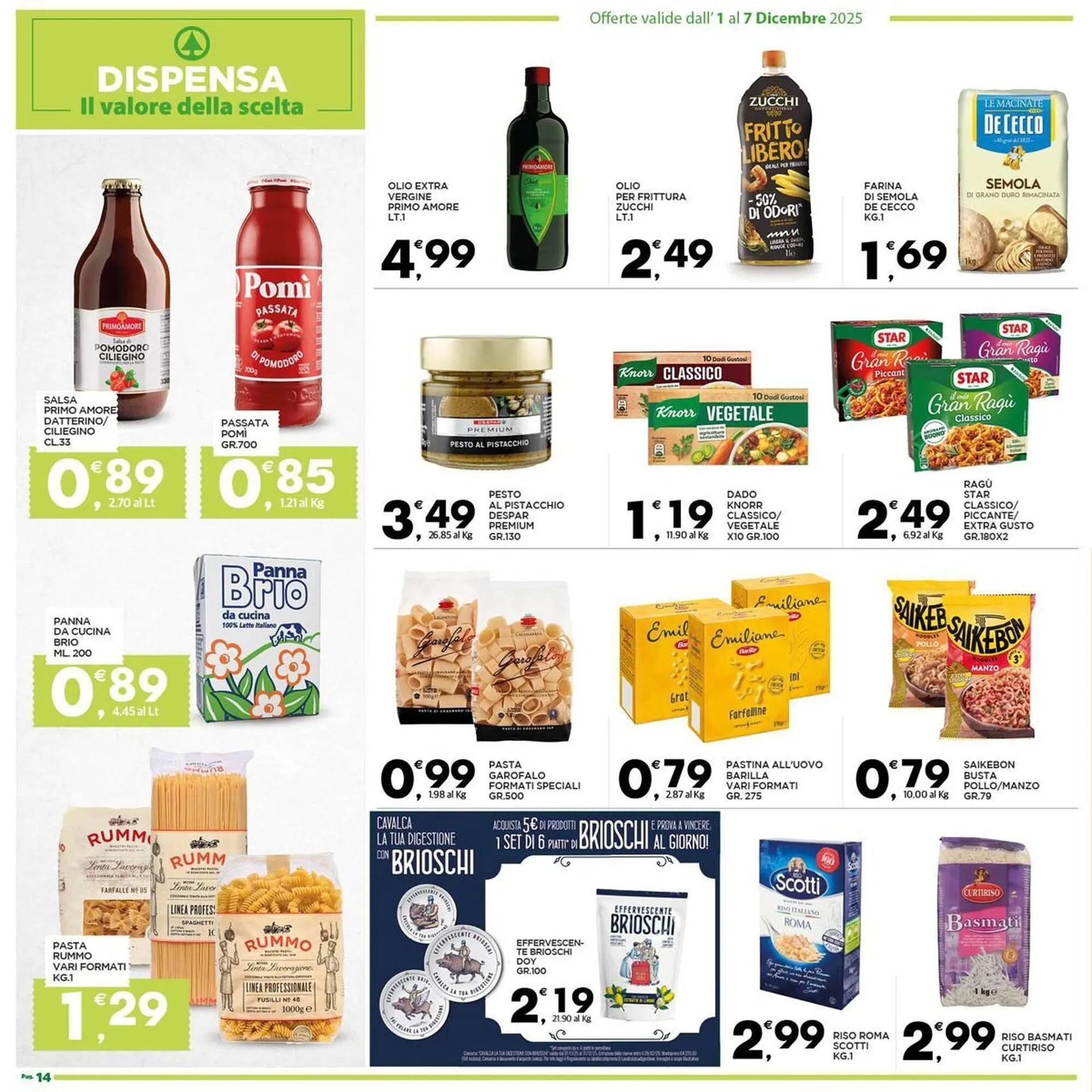 Volantino Despar da 1 dicembre a 7 dicembre di 2025 - Pagina del volantino 14