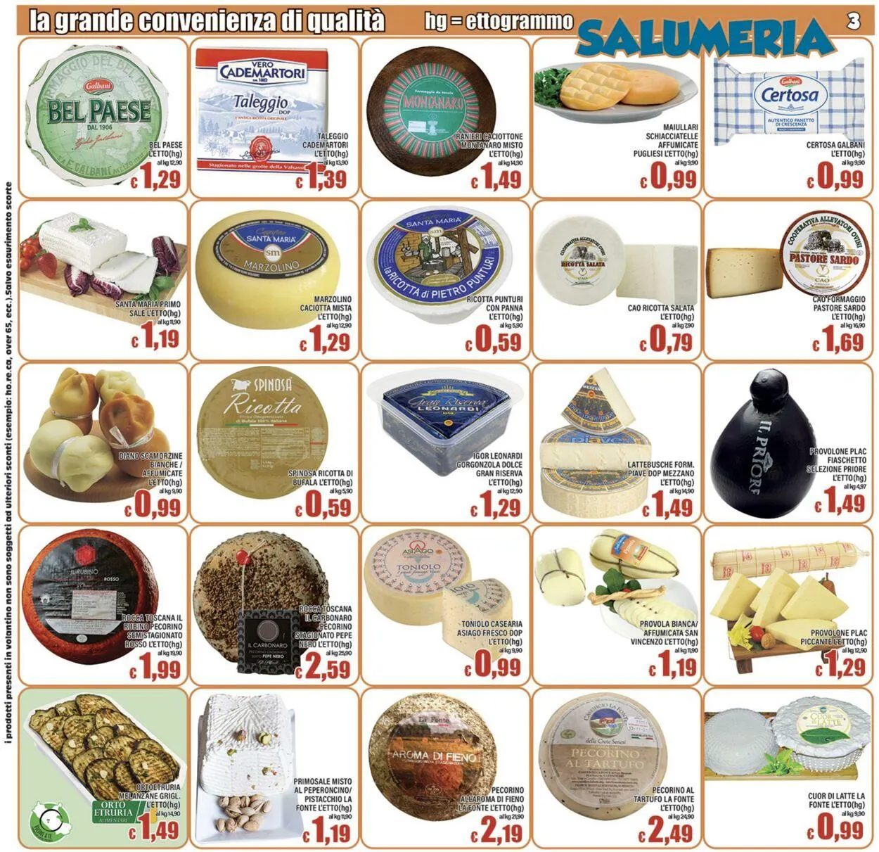 Top Supermercati Volantino attuale da 3 luglio a 17 luglio di 2025 - Pagina del volantino 3