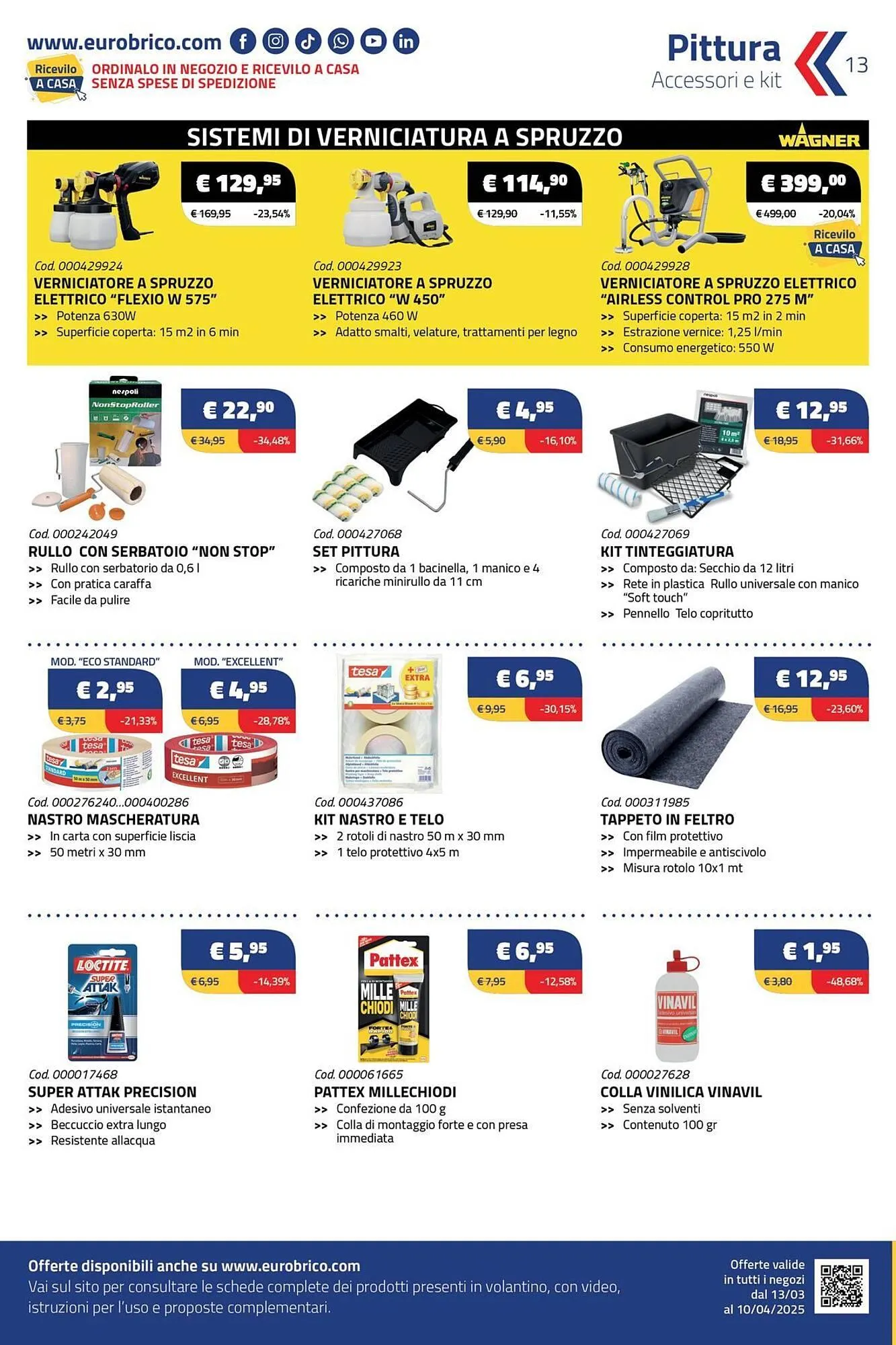 Volantino Eurobrico da 13 marzo a 10 aprile di 2025 - Pagina del volantino 13